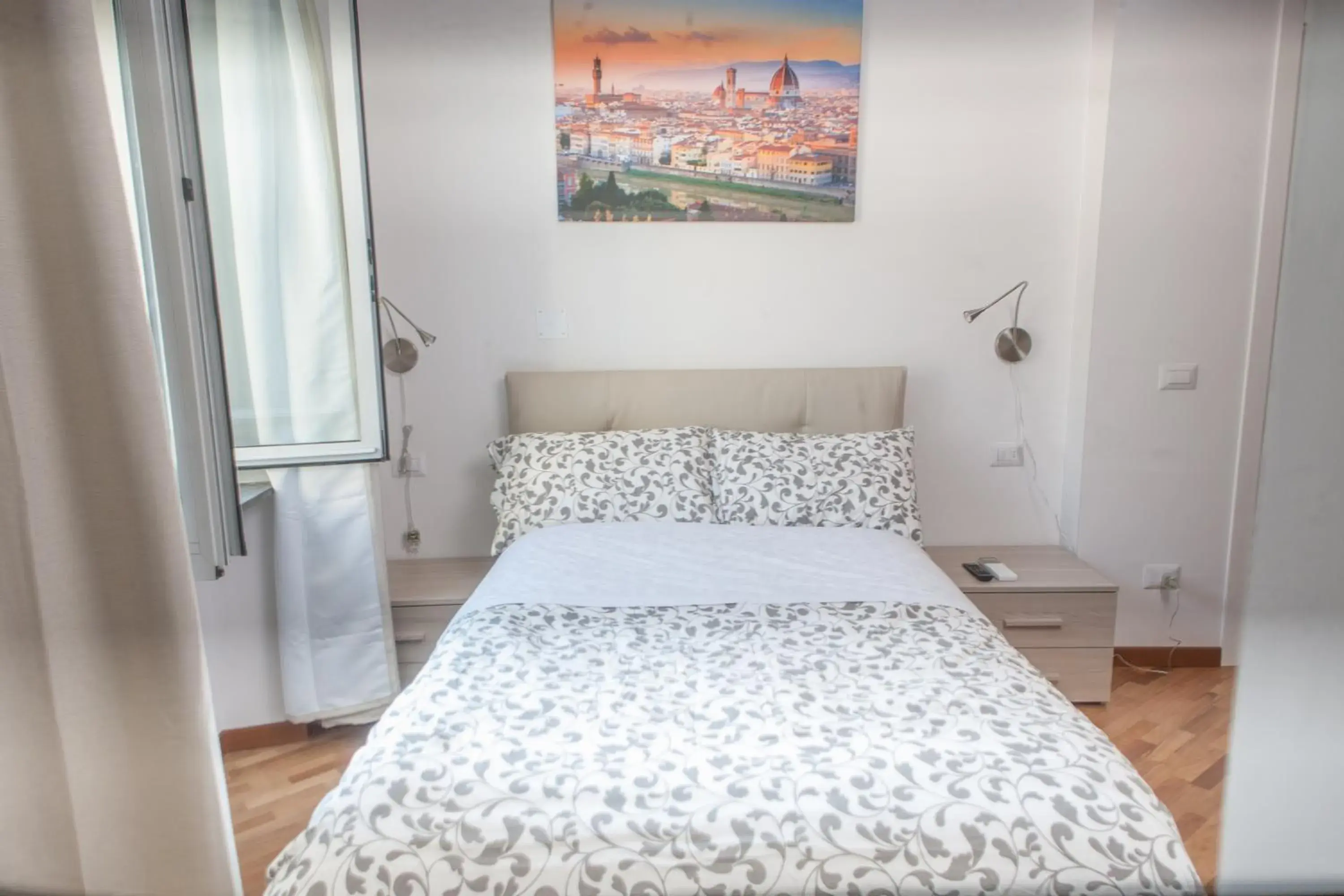 Bed in Le Tre Lune Suites Bed in Le Tre Lune Suites