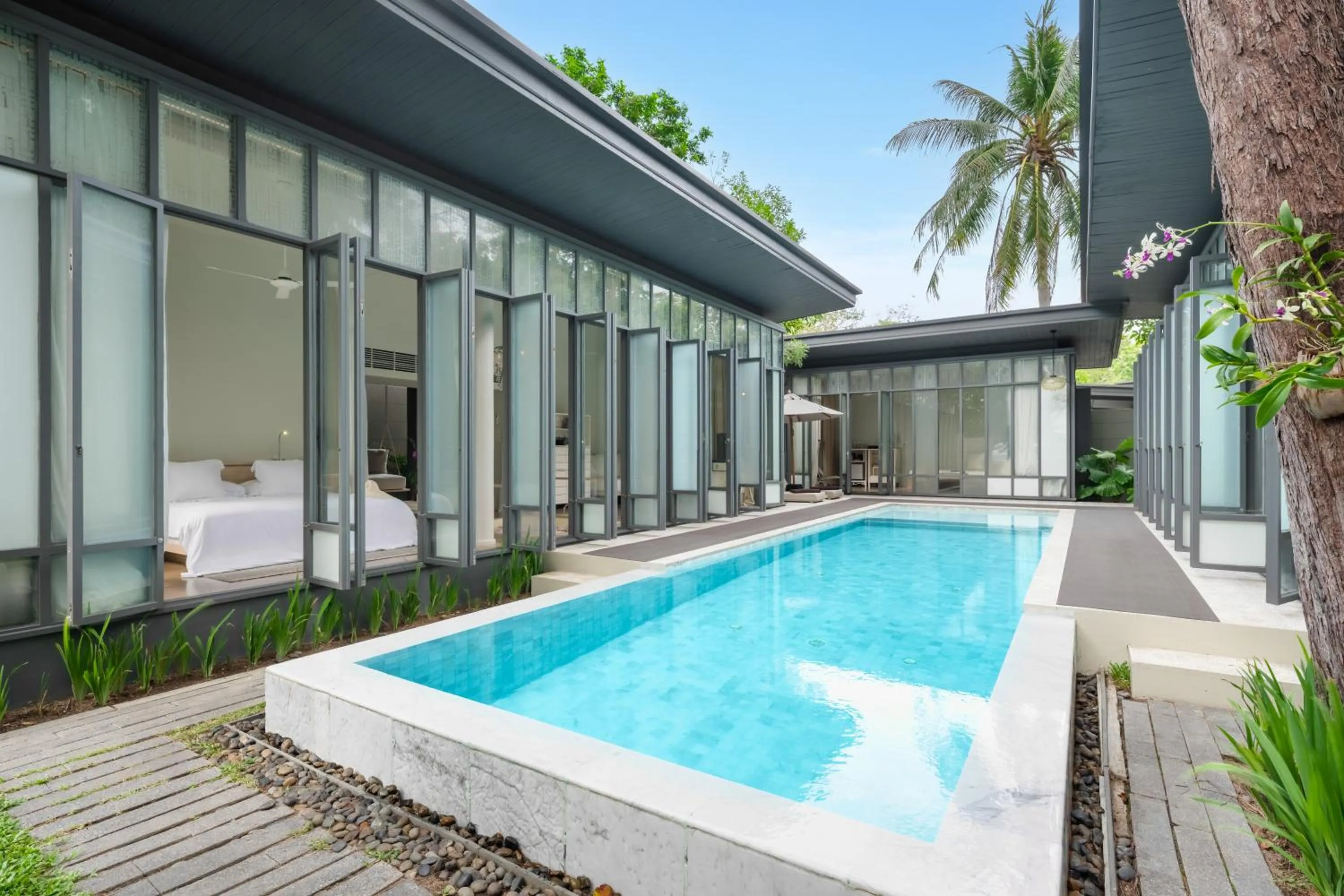 Pool view in SALA Phuket Mai Khao Beach Resort