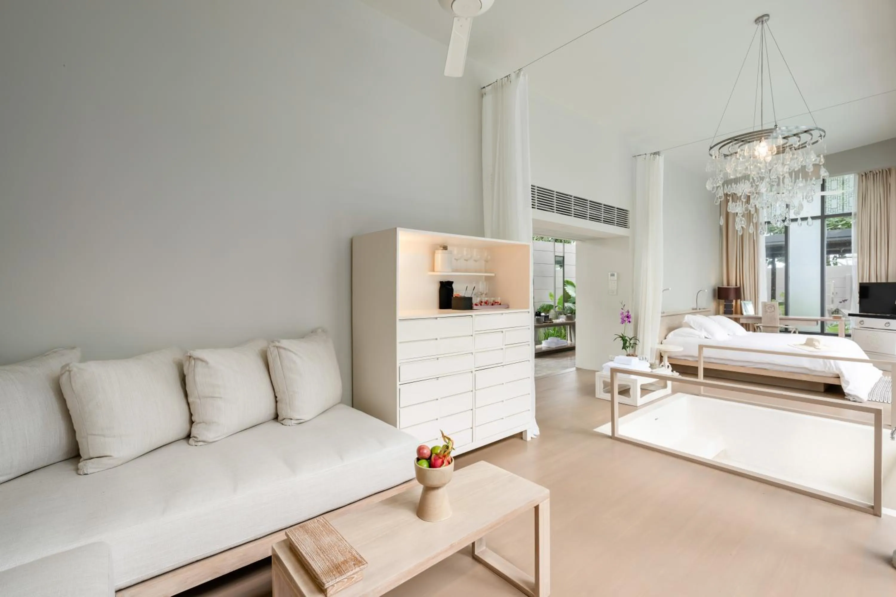 Bed in SALA Phuket Mai Khao Beach Resort