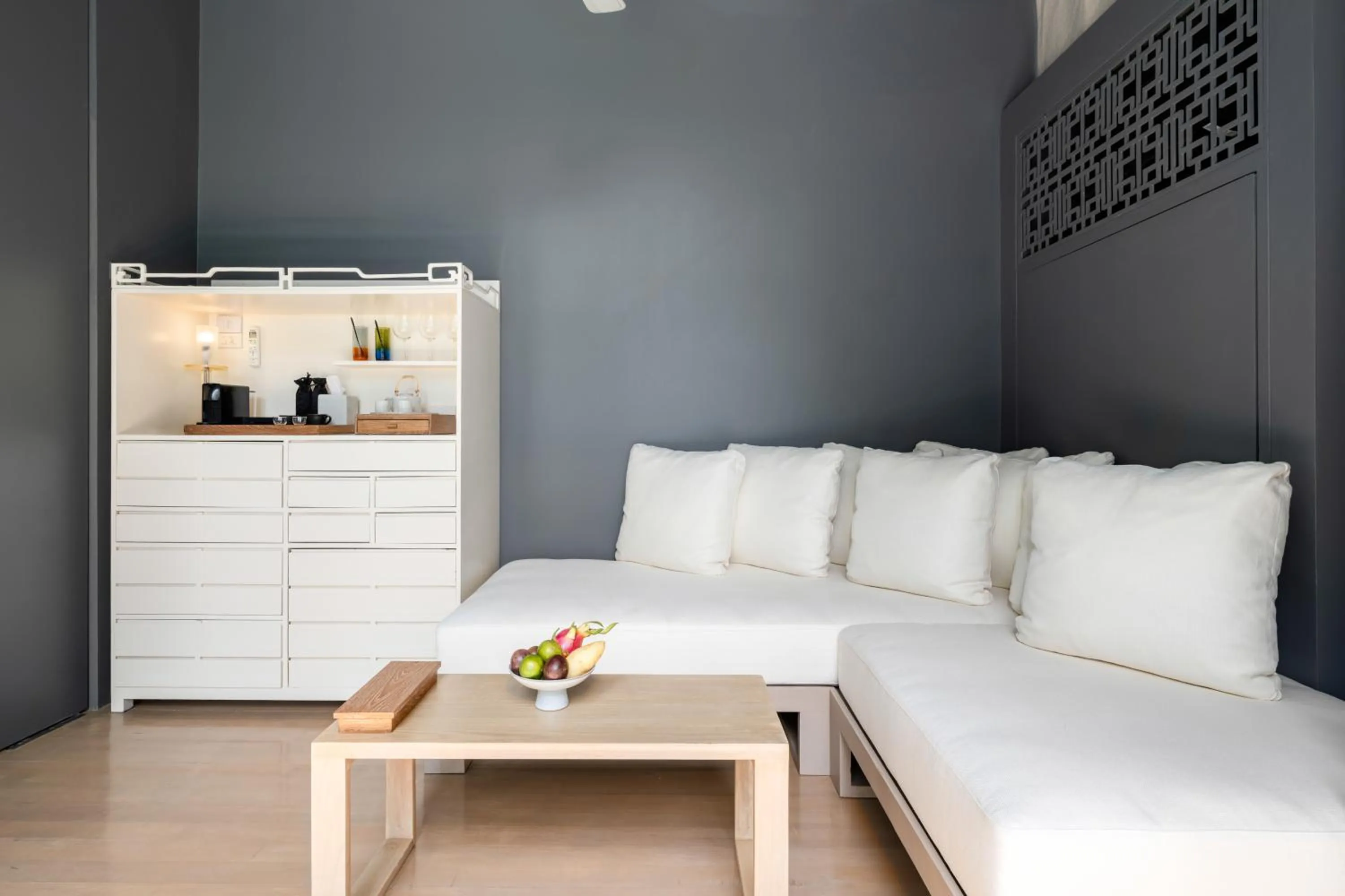 Living room in SALA Phuket Mai Khao Beach Resort