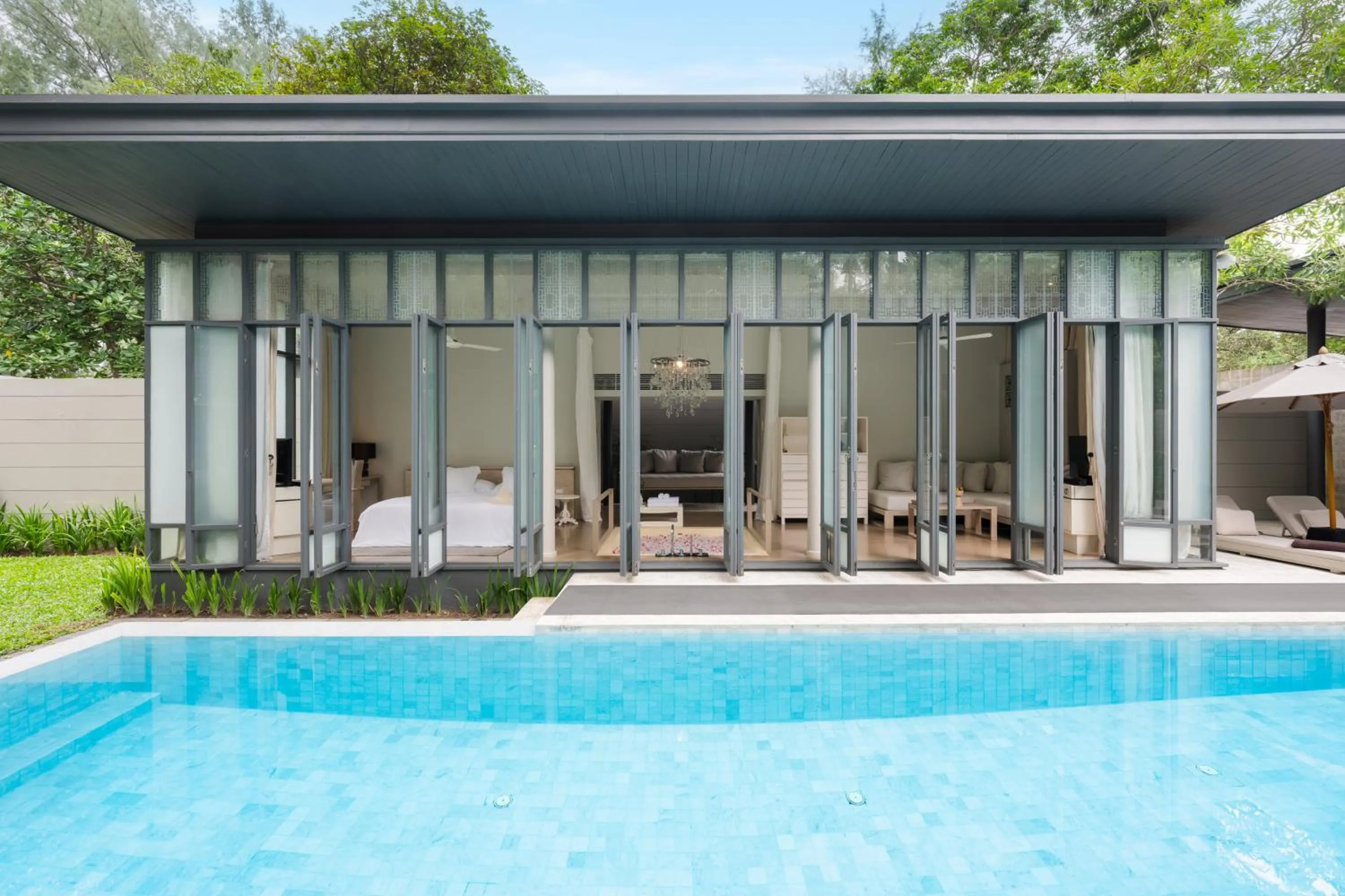 Pool view in SALA Phuket Mai Khao Beach Resort