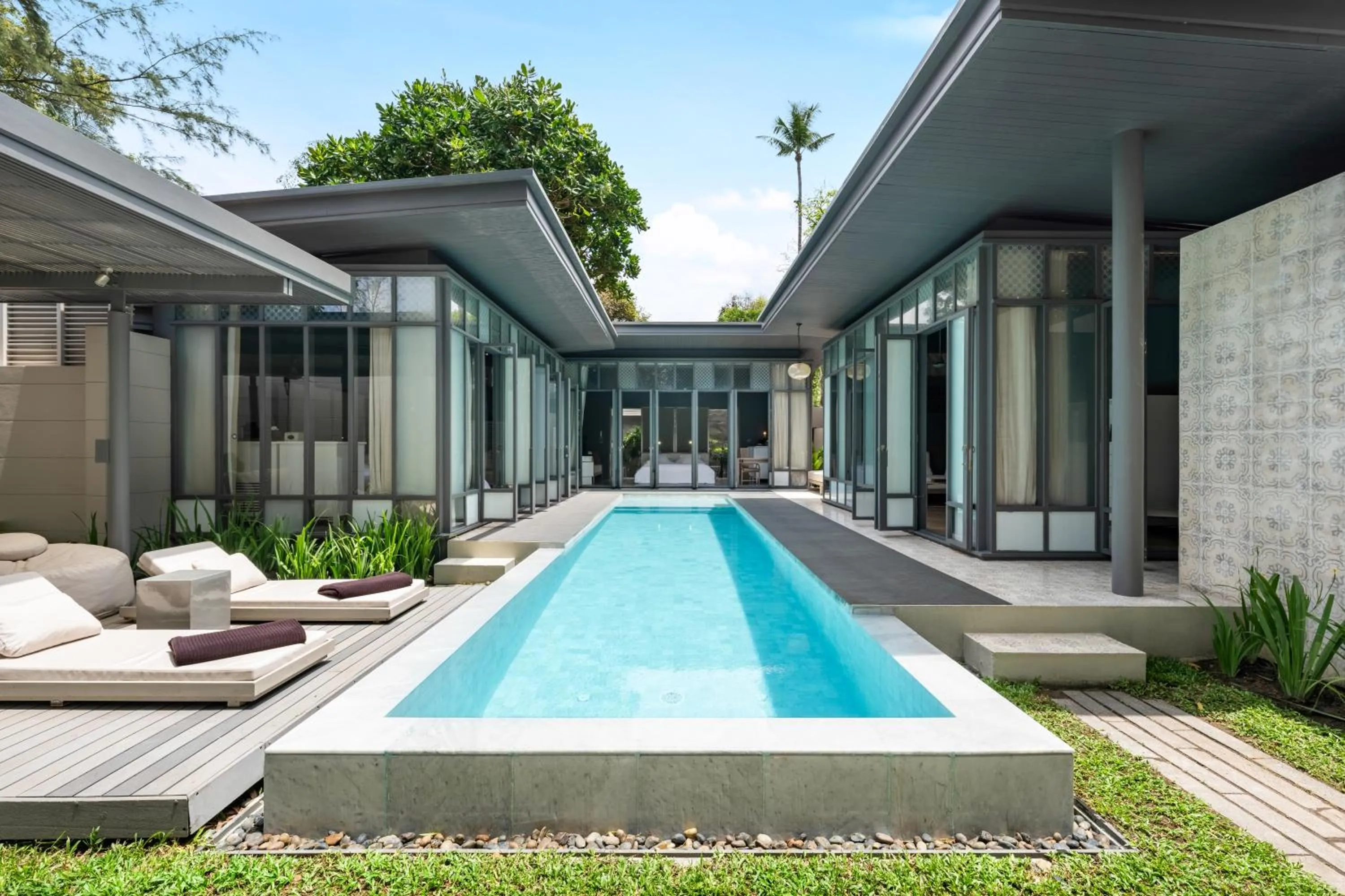 Pool view in SALA Phuket Mai Khao Beach Resort