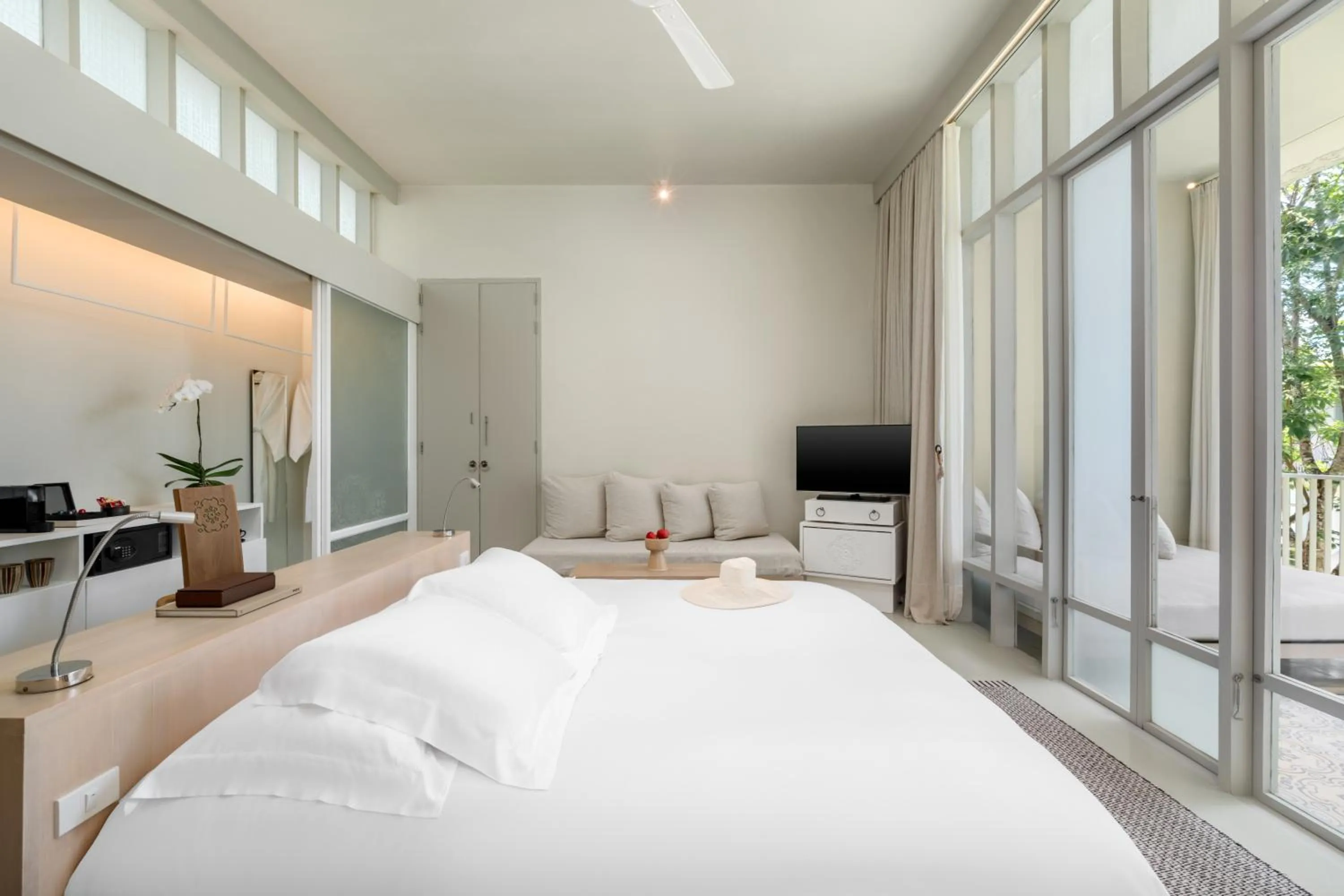 Bed in SALA Phuket Mai Khao Beach Resort