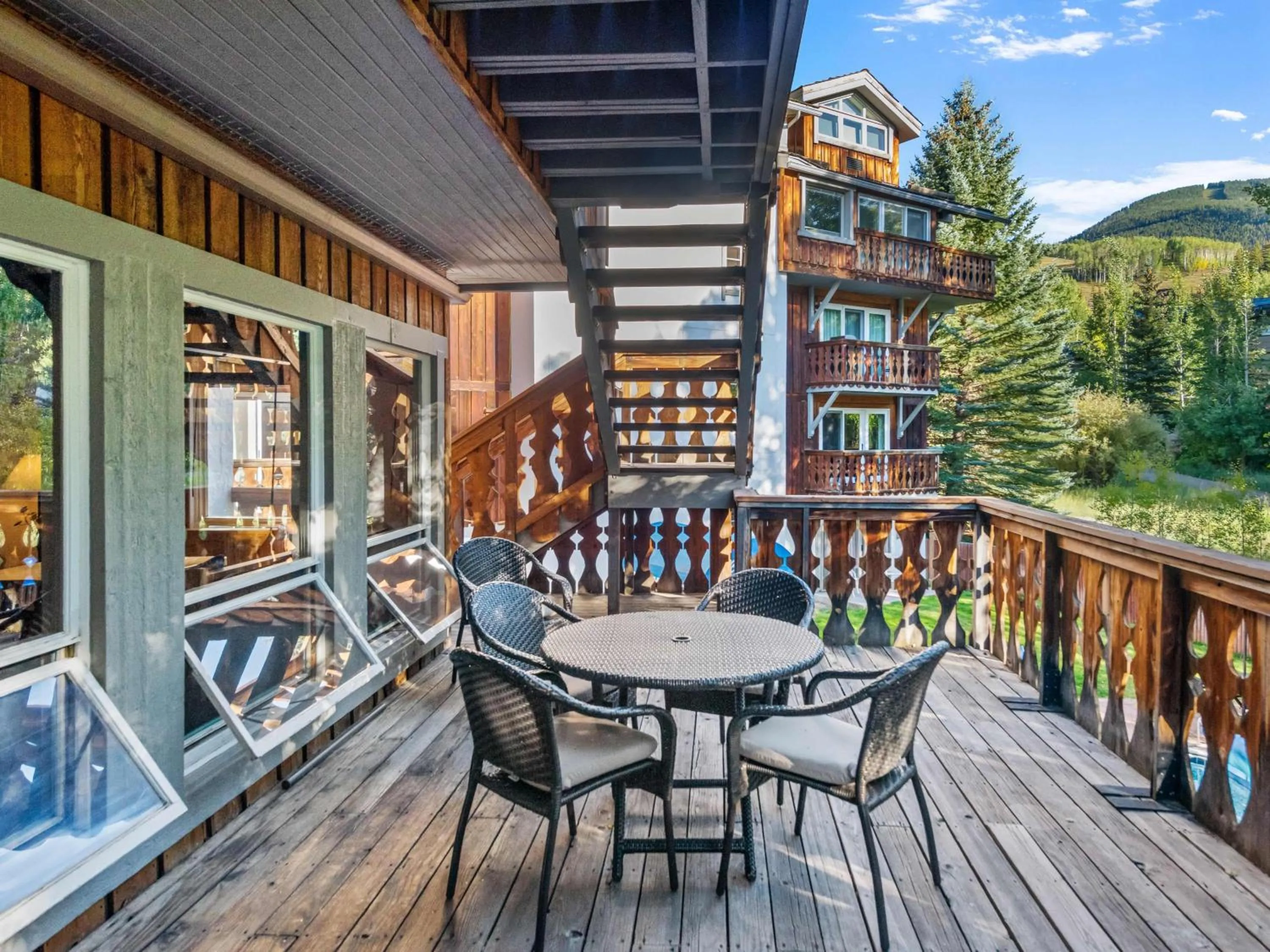 Balcony/Terrace in Christiania Lodge