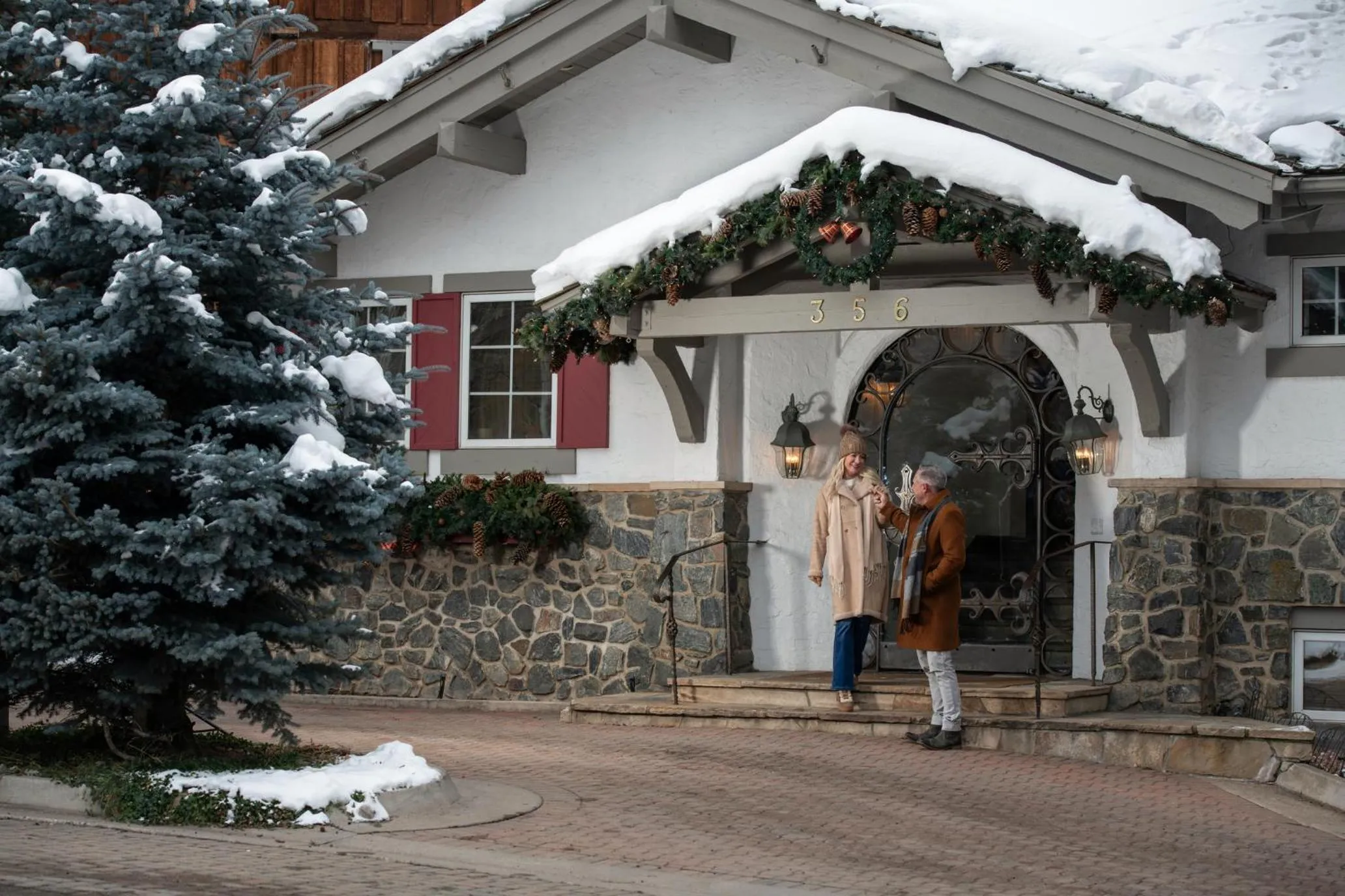 Facade/entrance in Christiania Lodge