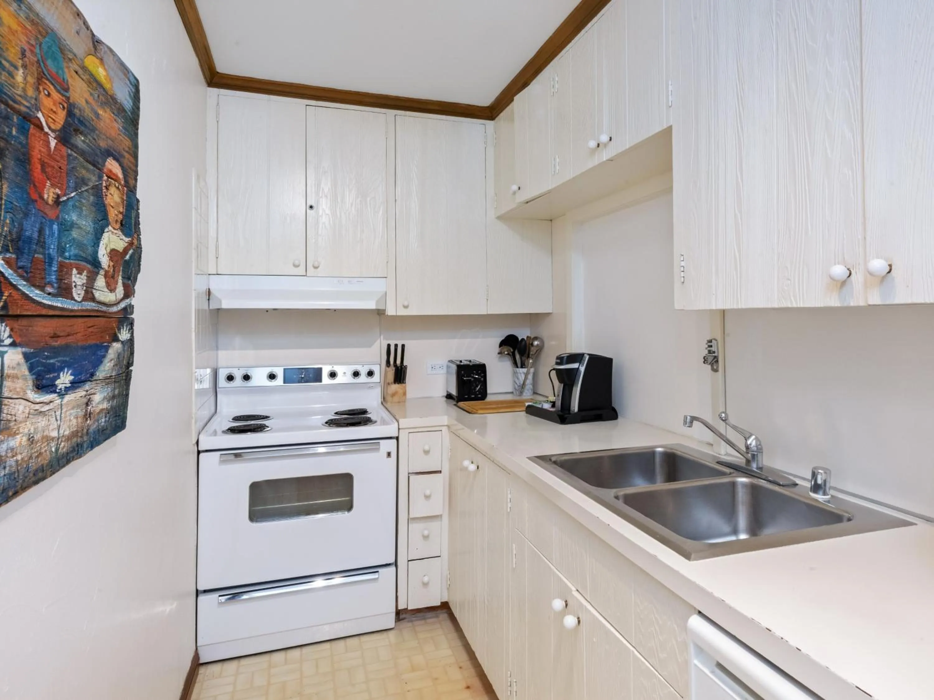 Kitchen or kitchenette in Christiania Lodge