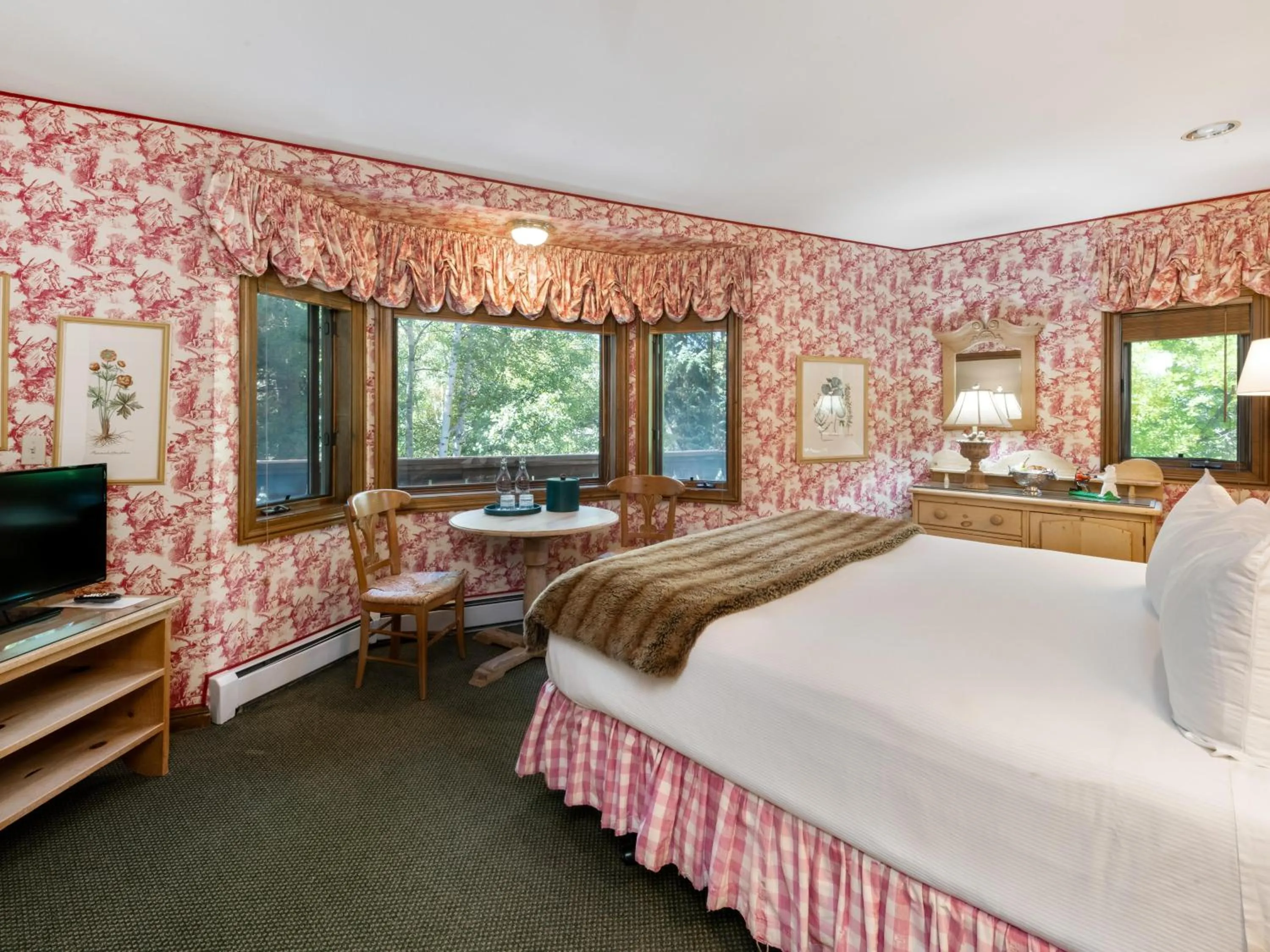 Bedroom, Bed in Christiania Lodge