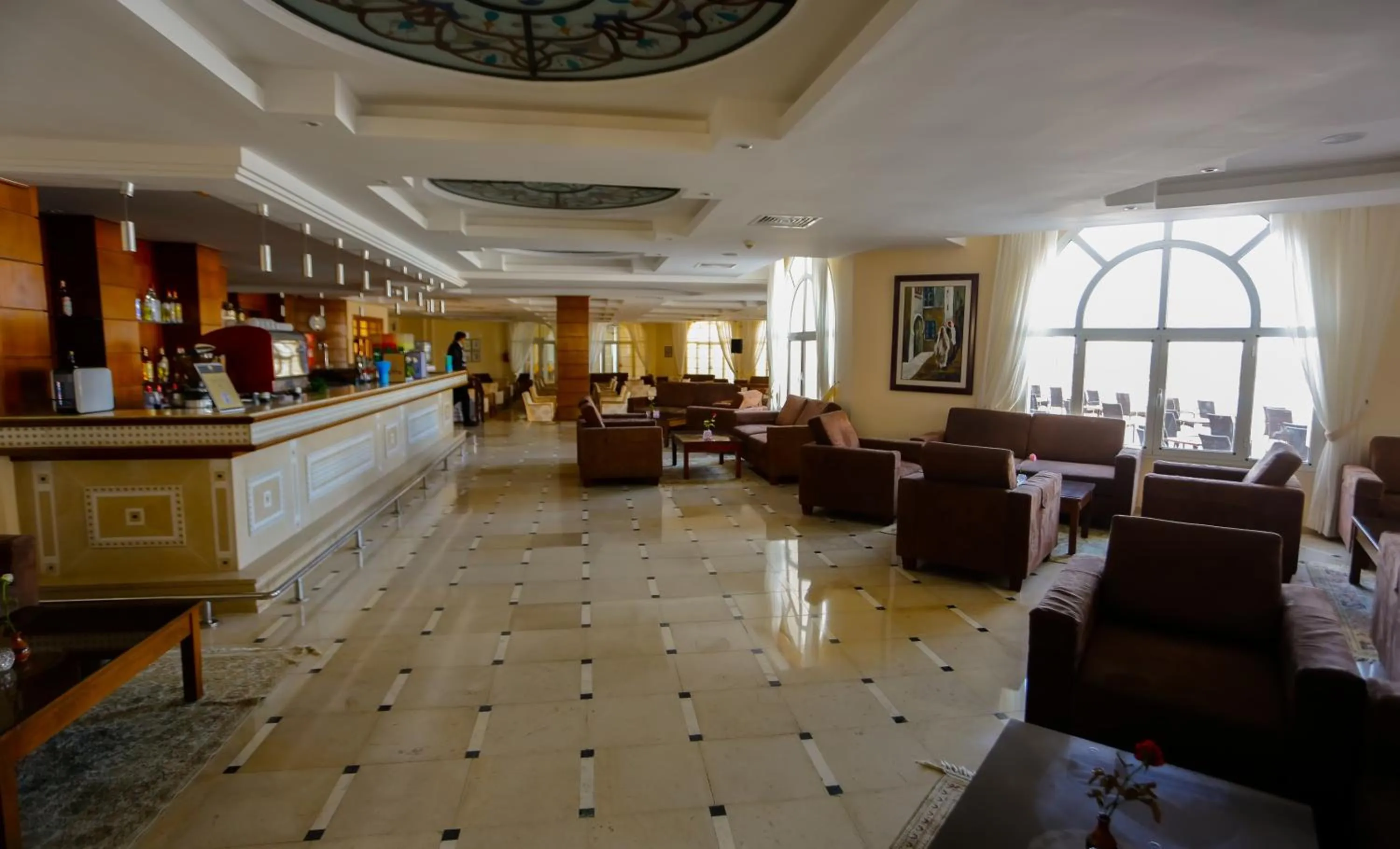 Lounge or bar in Telemaque Beach & Spa - Families and Couples Only