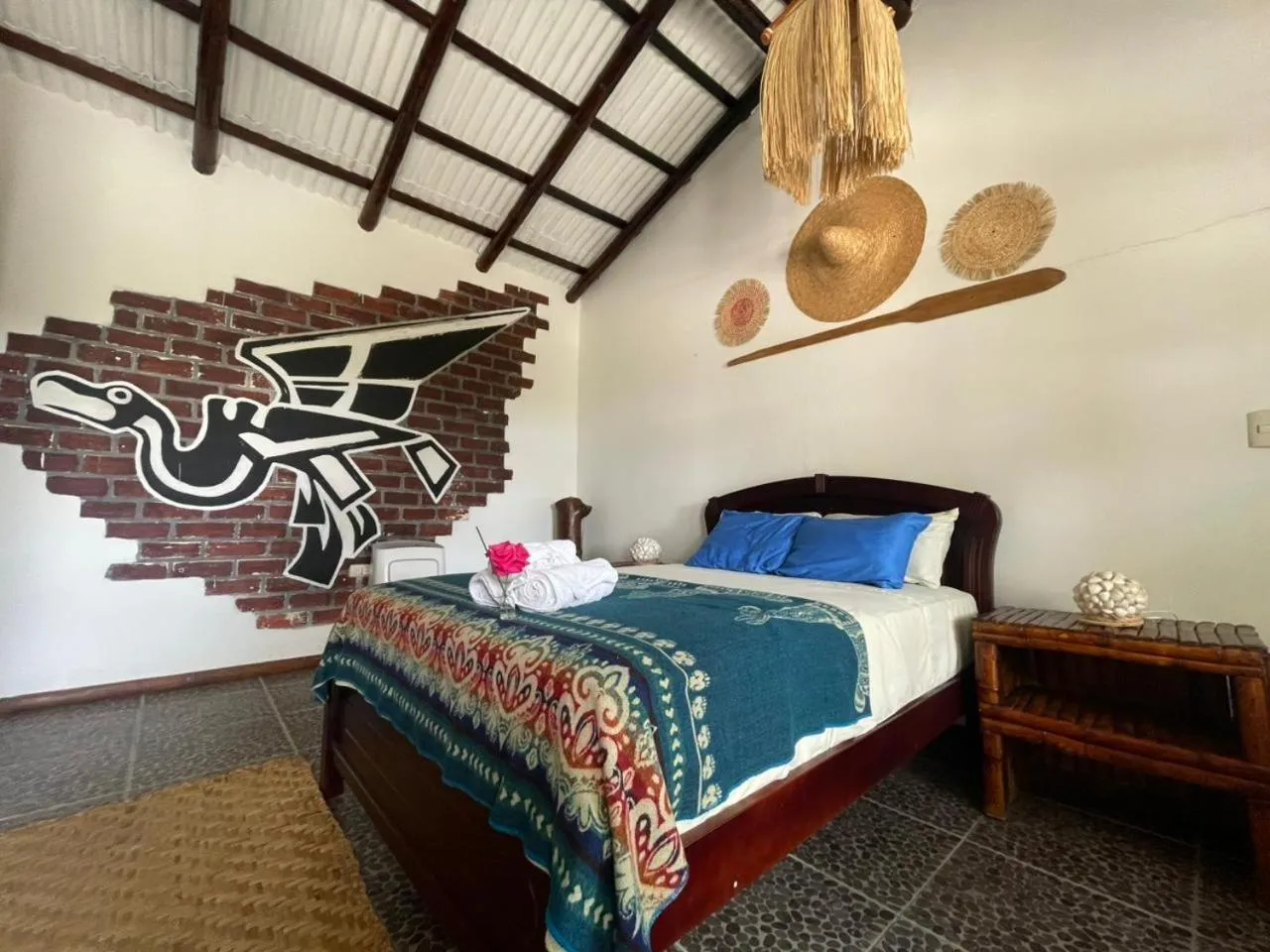 Bed in Un Dia Boutique Resort