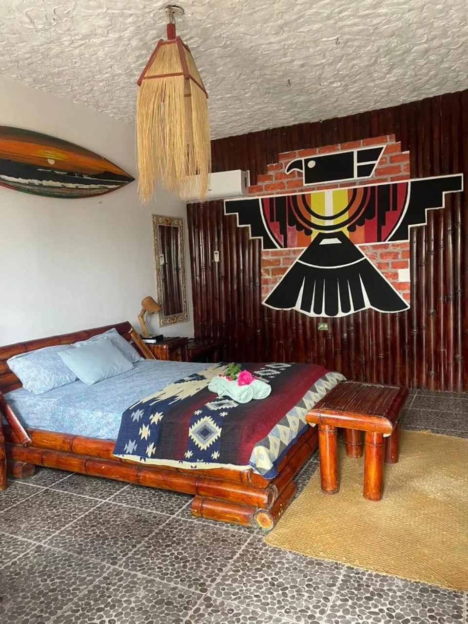 Bed in Un Dia Boutique Resort