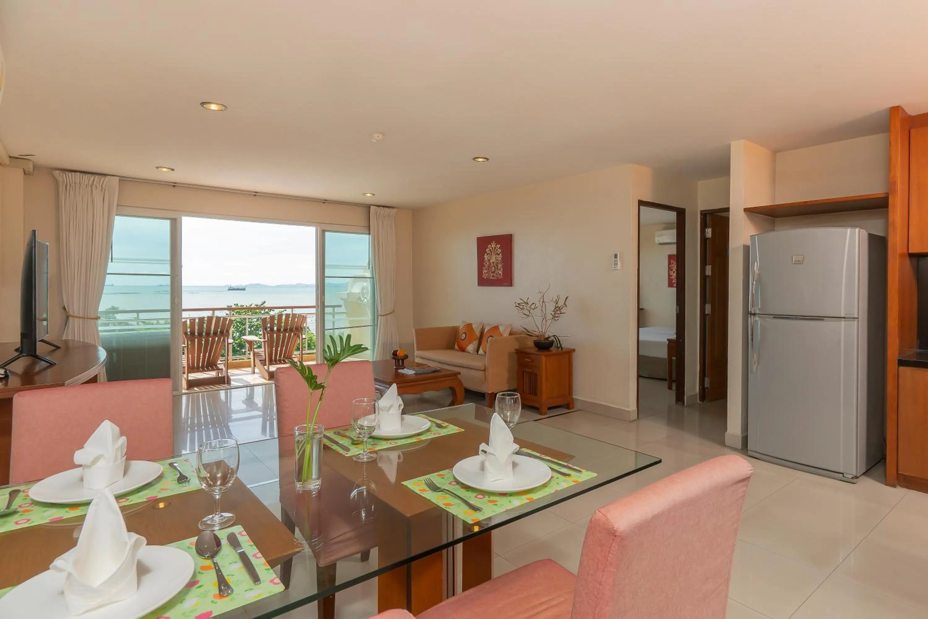 Living room in Bella Villa Cabana