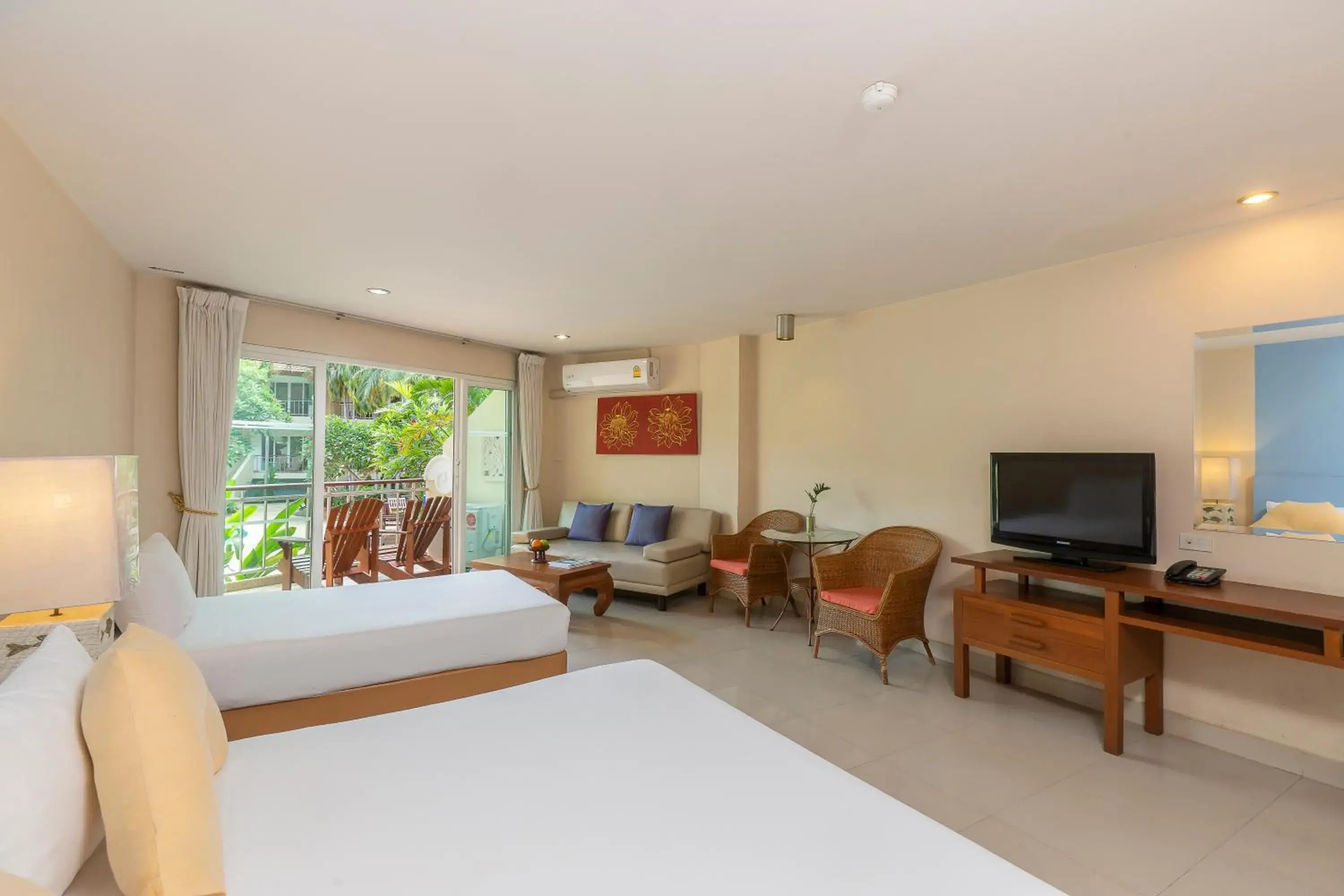 TV and multimedia, Bed in Bella Villa Cabana TV and multimedia, Bed in Bella Villa Cabana