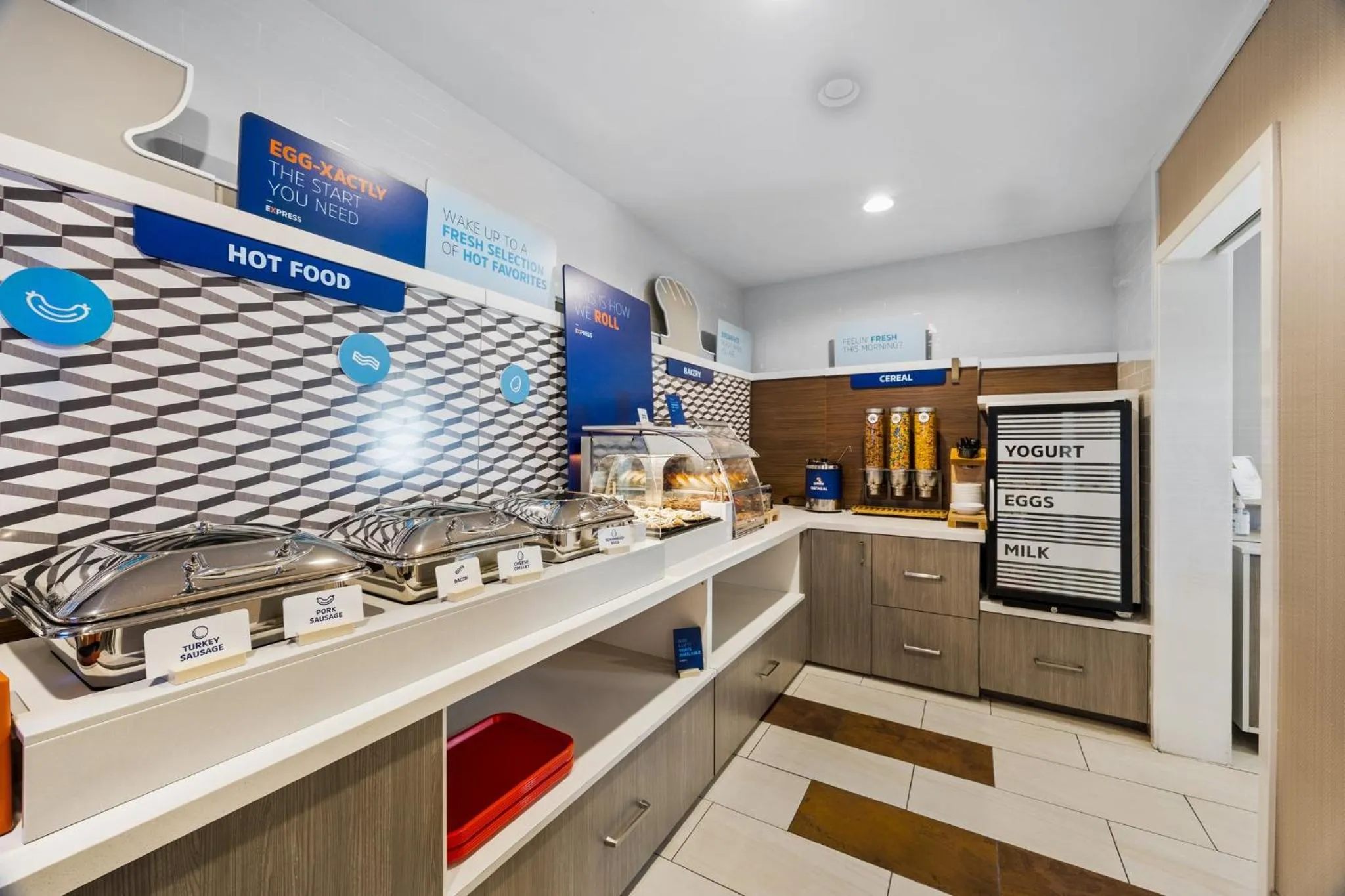 Breakfast in Holiday Inn Express - Sunnyvale - Silicon Valley by IHG