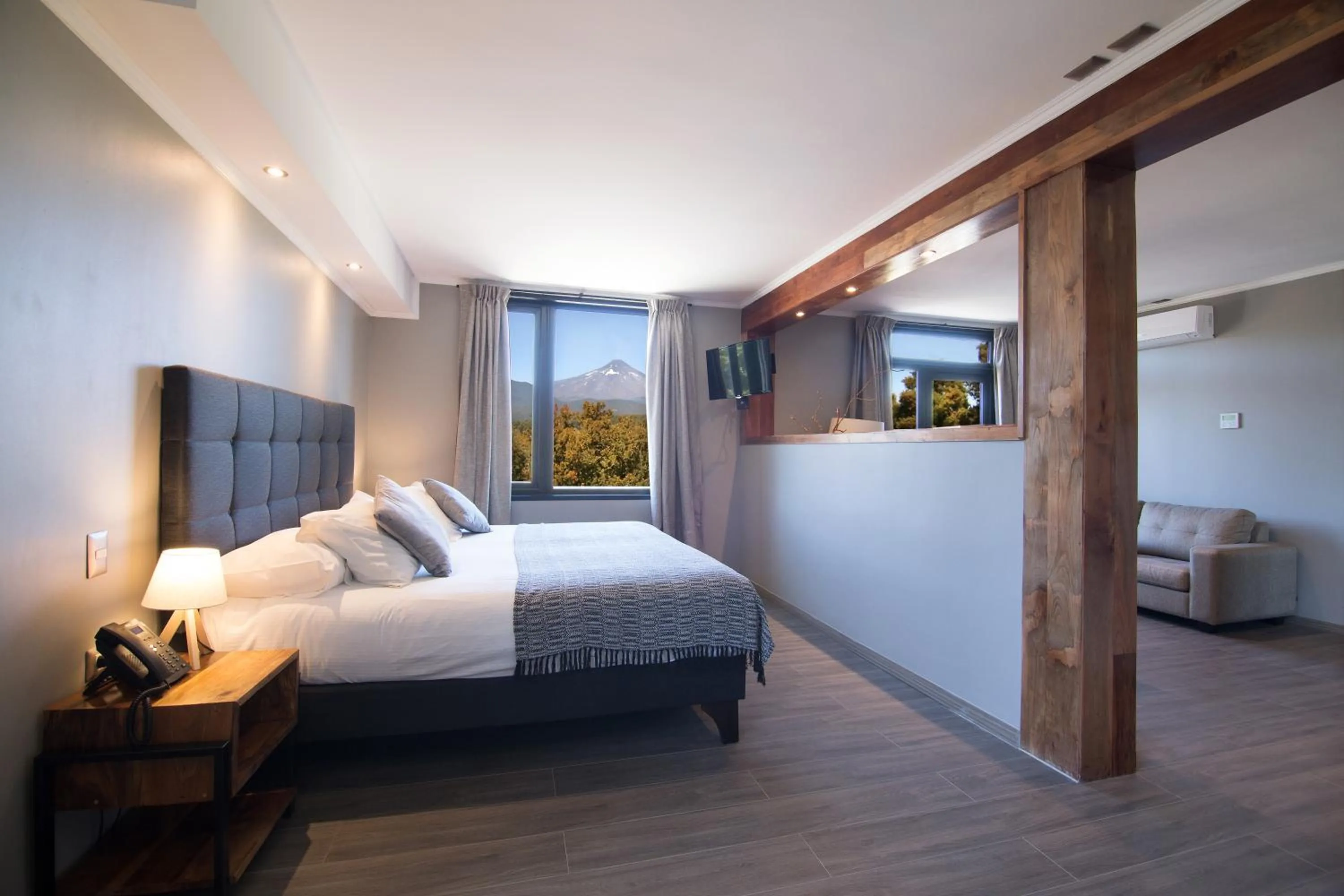 Photo of the whole room, Bed in Hotel Enjoy Pucón