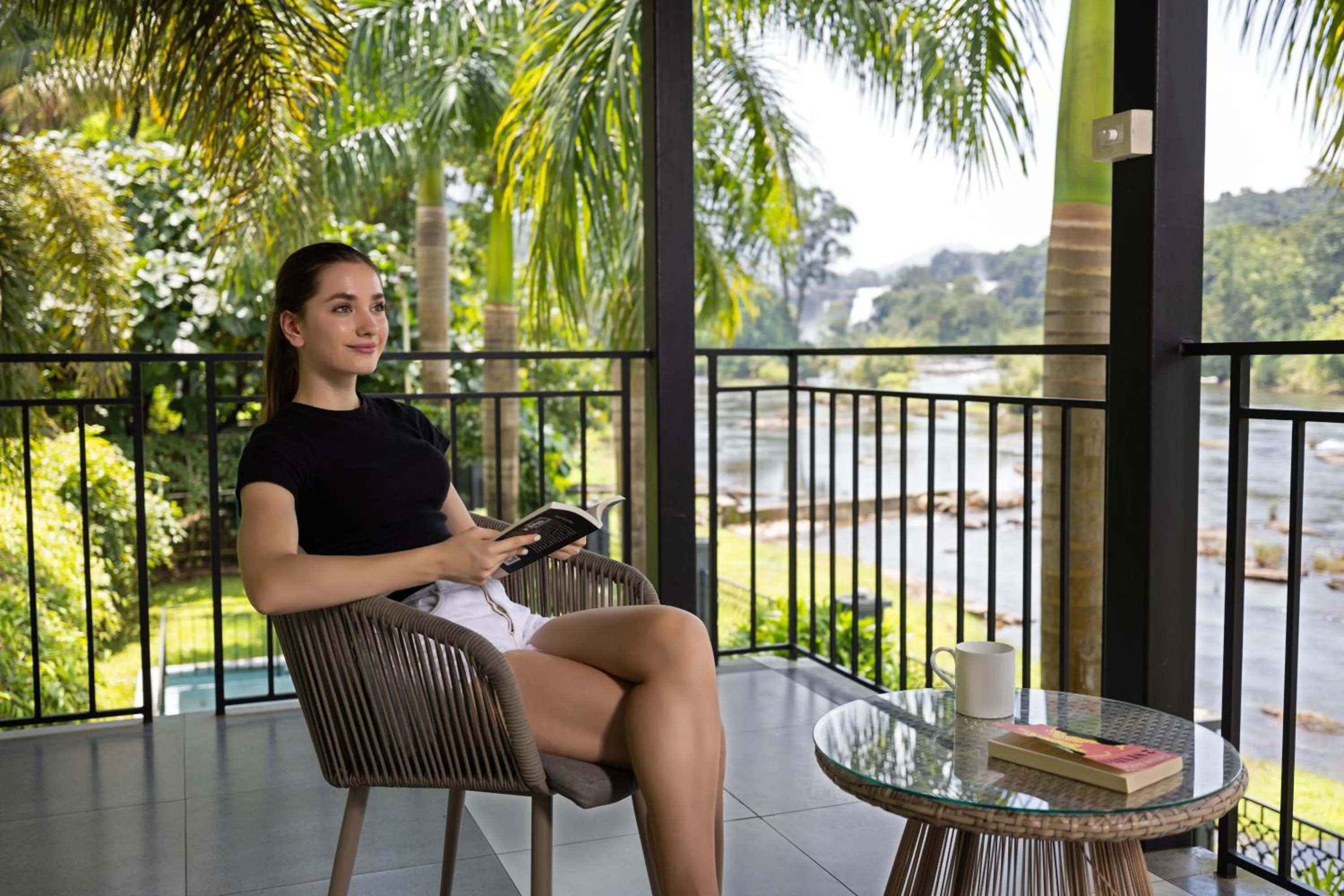 View (from property/room) in Casa Rio Resorts Athirappilly