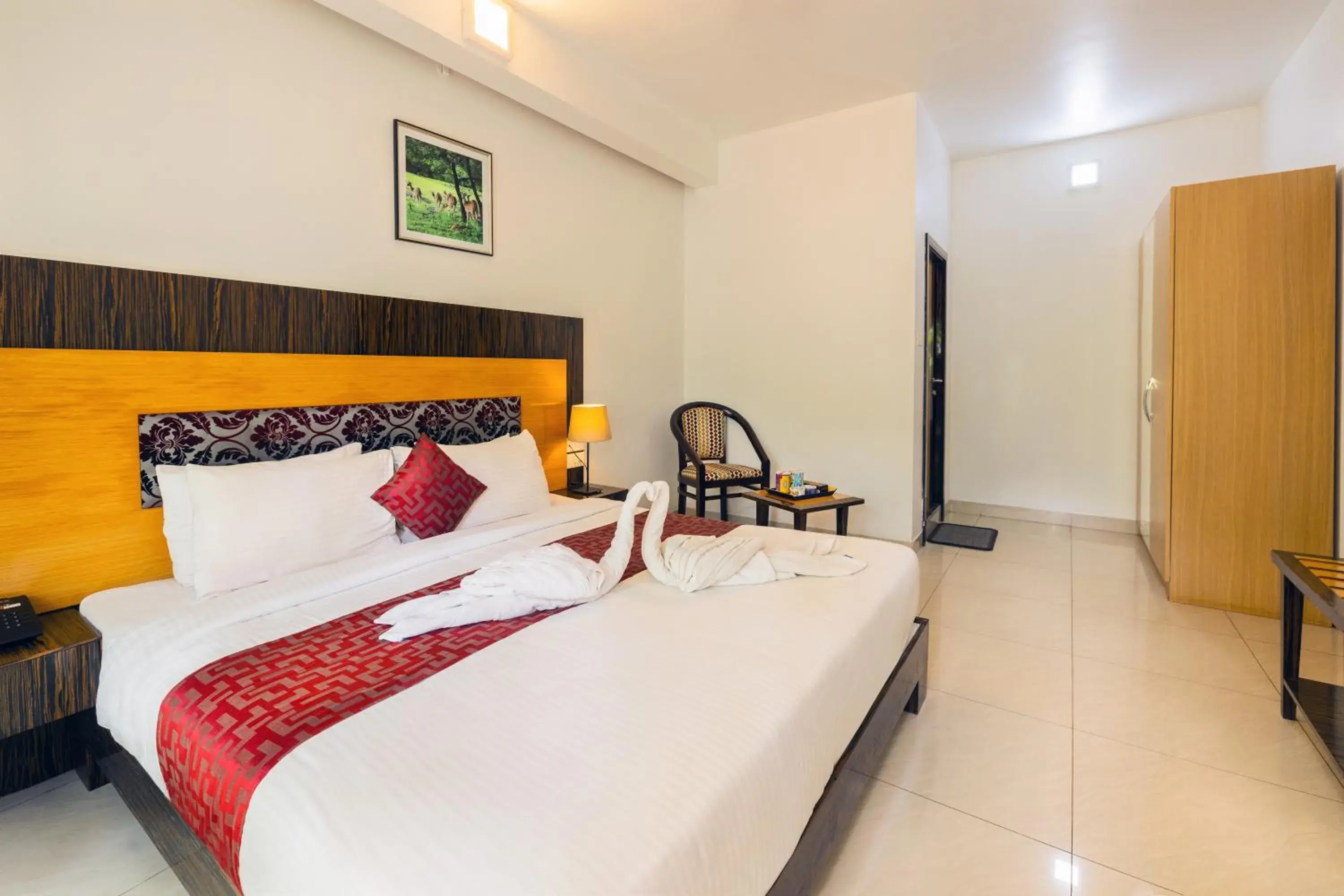 Bed in Casa Rio Resorts Athirappilly Bed in Casa Rio Resorts Athirappilly