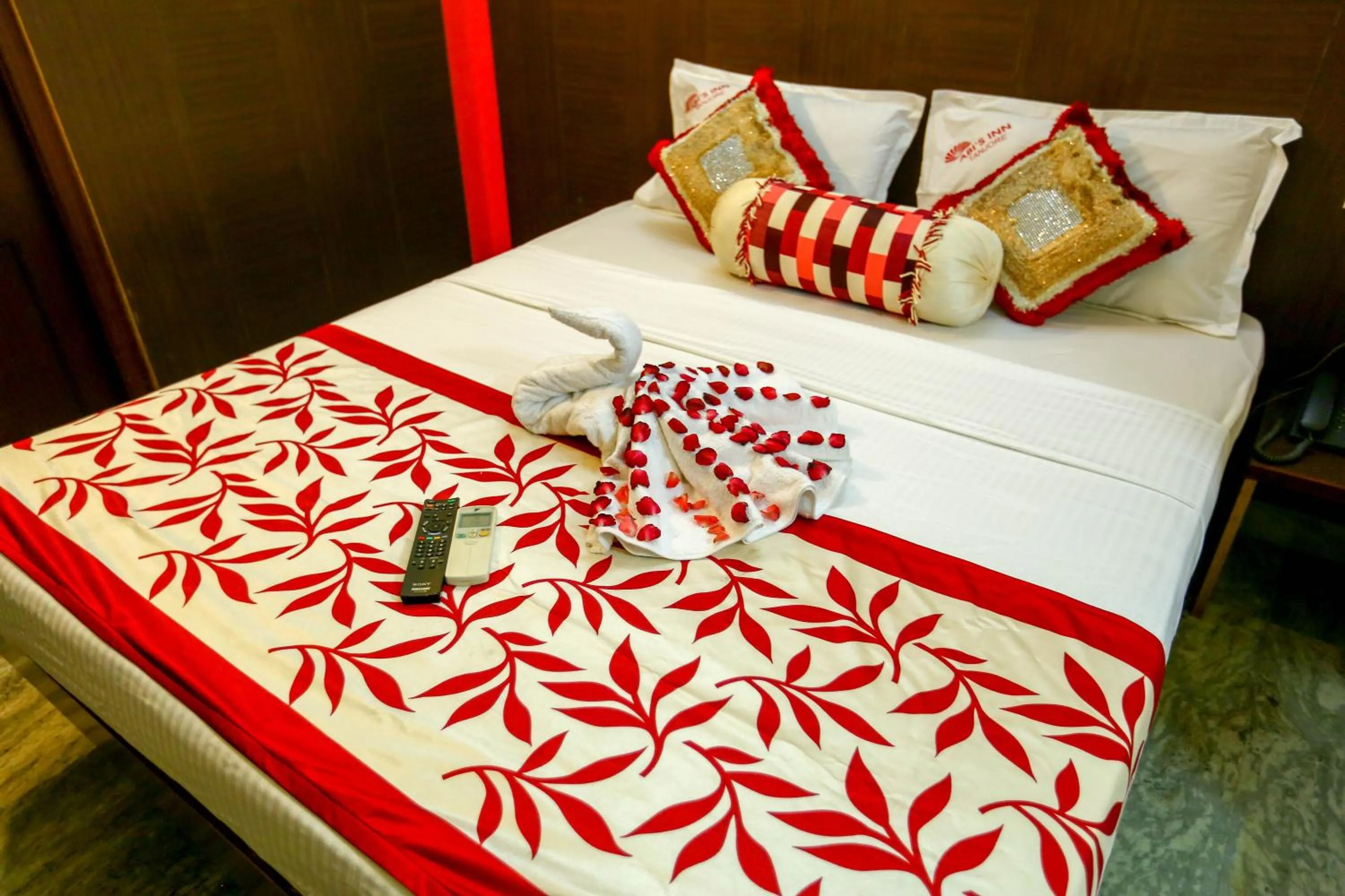 Bedroom, Bed in Hotel Abi's Inn