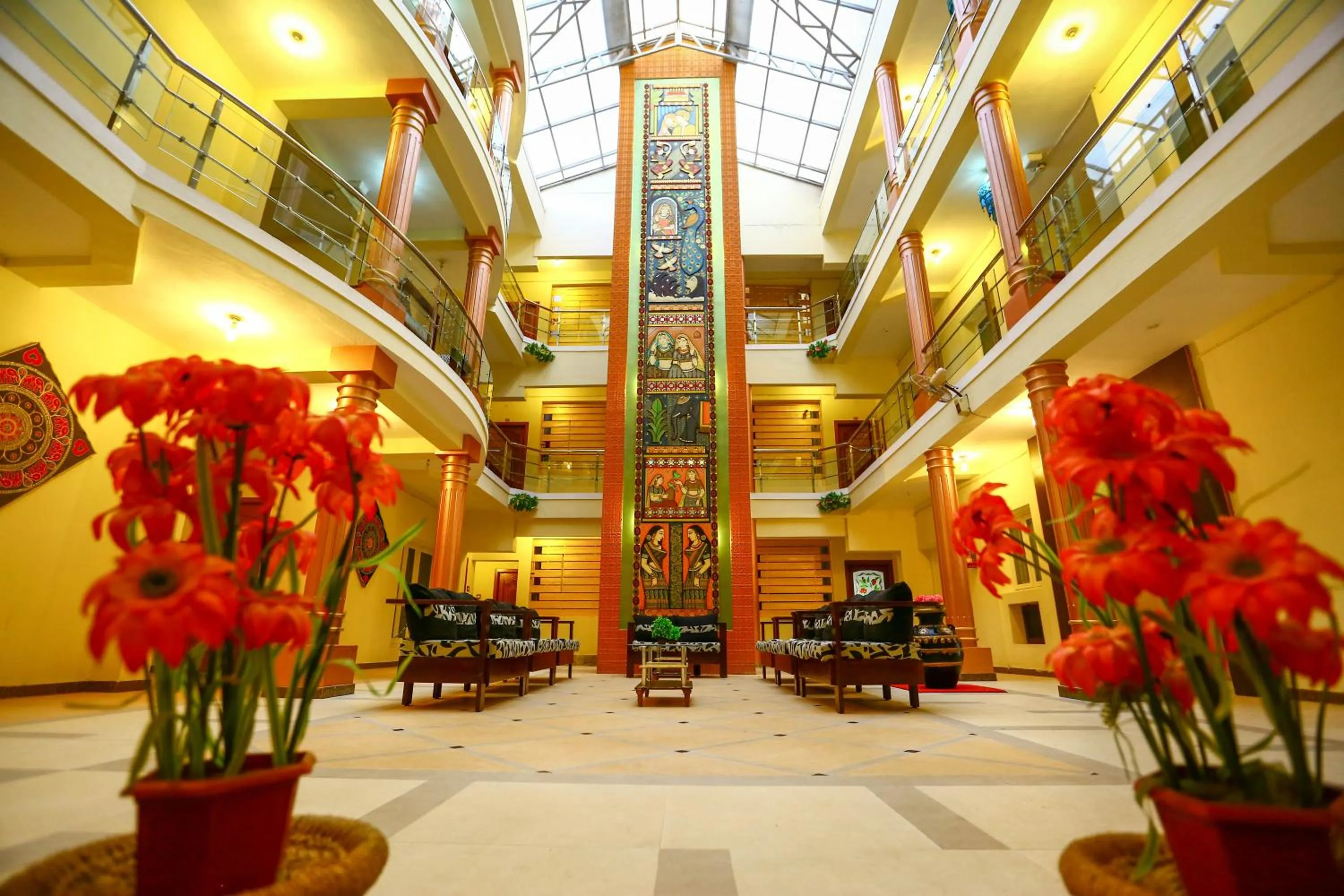 Lobby or reception in Hotel Abi's Inn