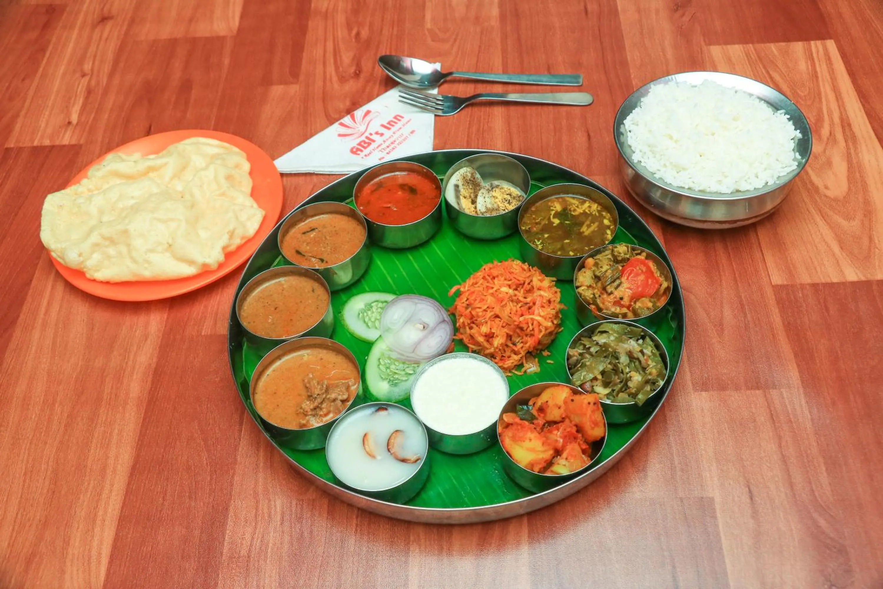 Food in Hotel Abi's Inn