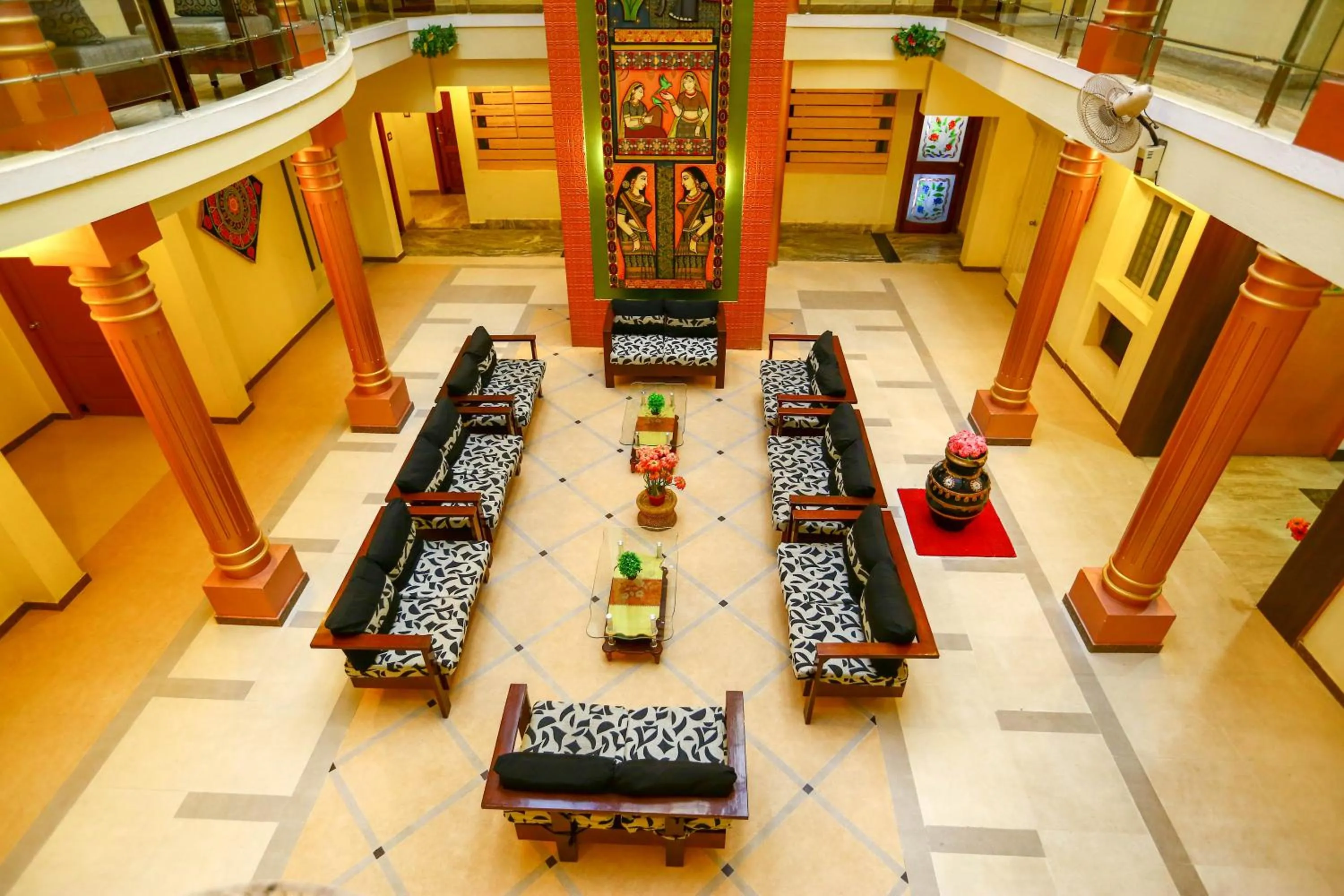 Lobby or reception in Hotel Abi's Inn