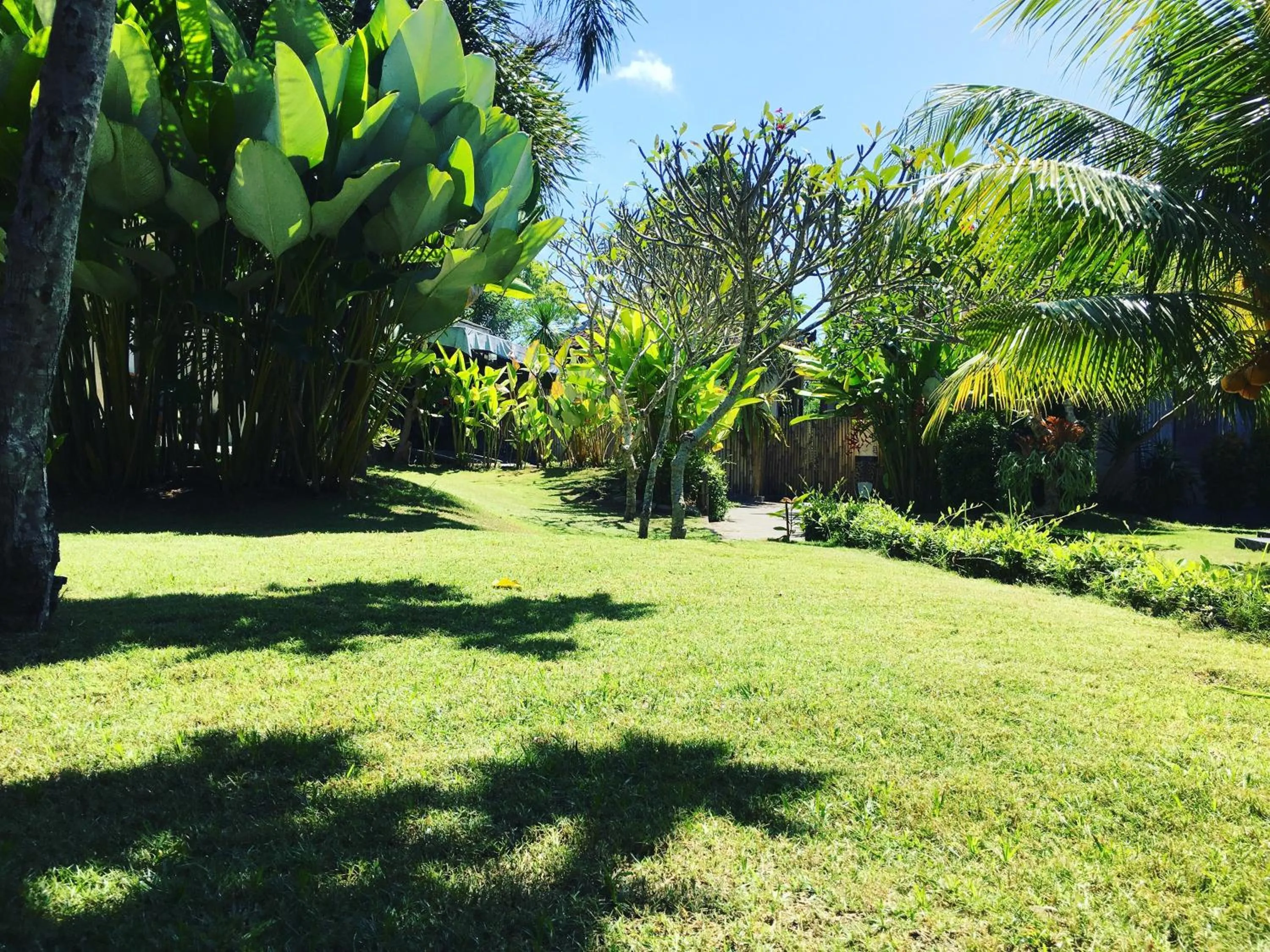 Garden in El Homestay Bali
