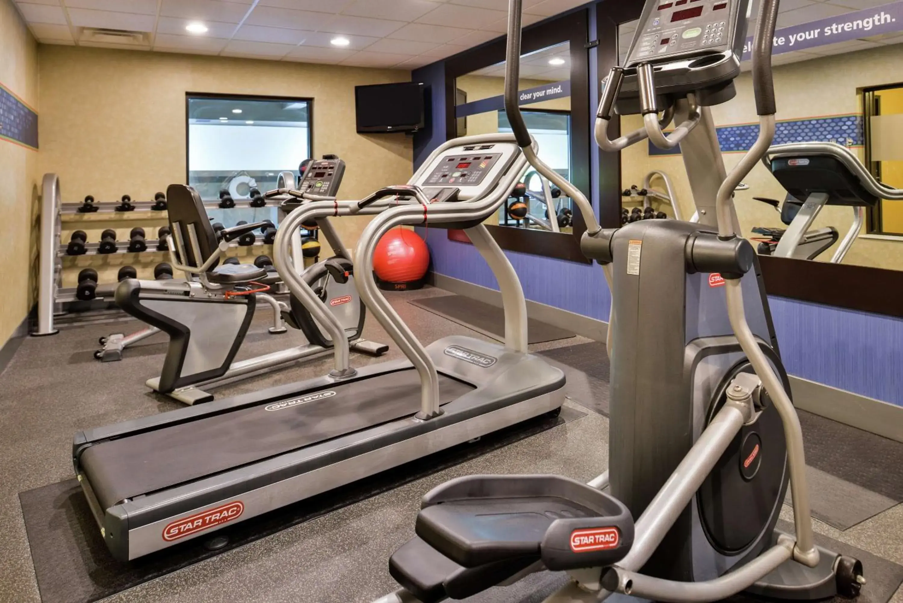 Fitness centre/facilities in Hampton Inn Harrisonburg South Fitness centre/facilities in Hampton Inn Harrisonburg South