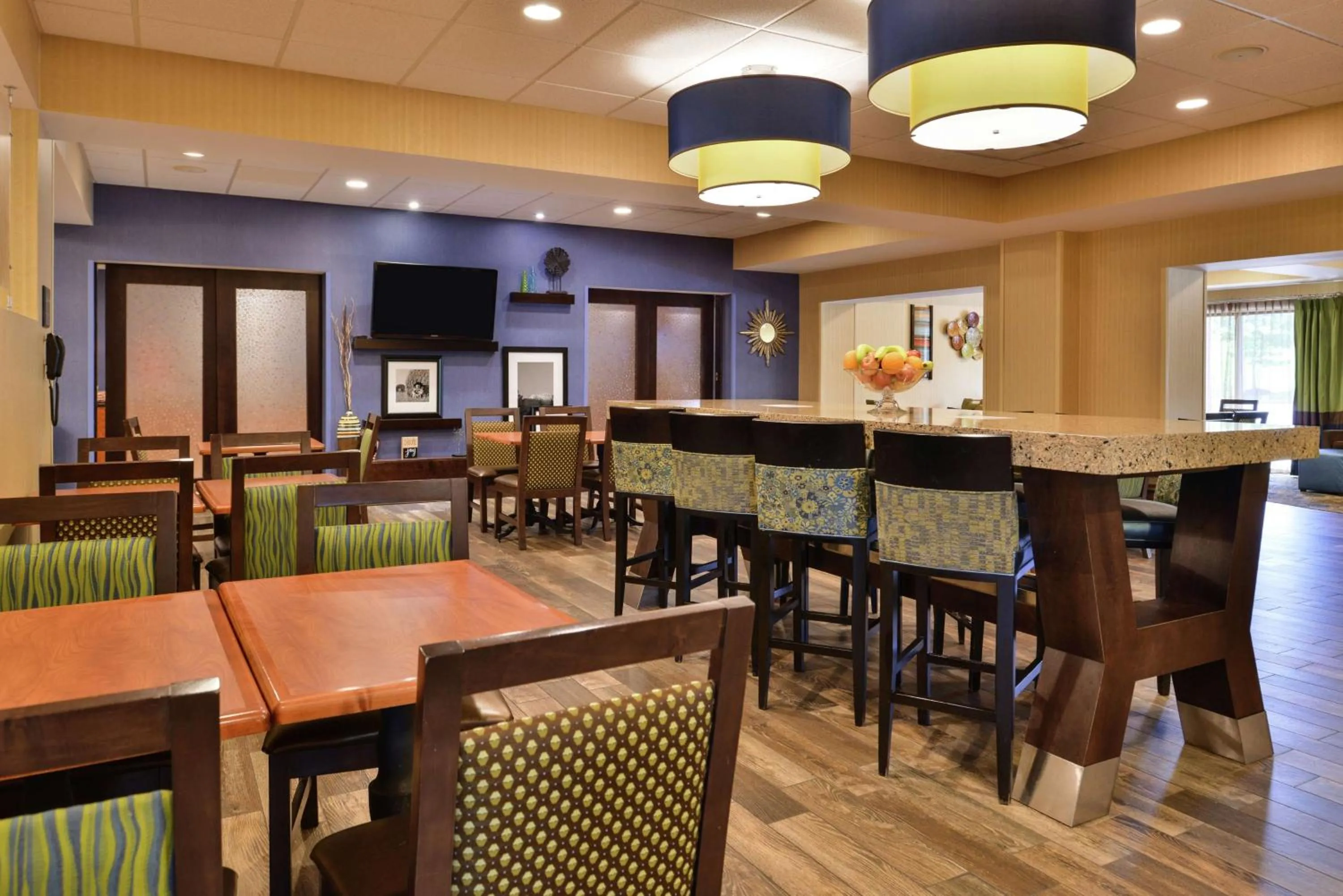 Lobby or reception in Hampton Inn Harrisonburg South