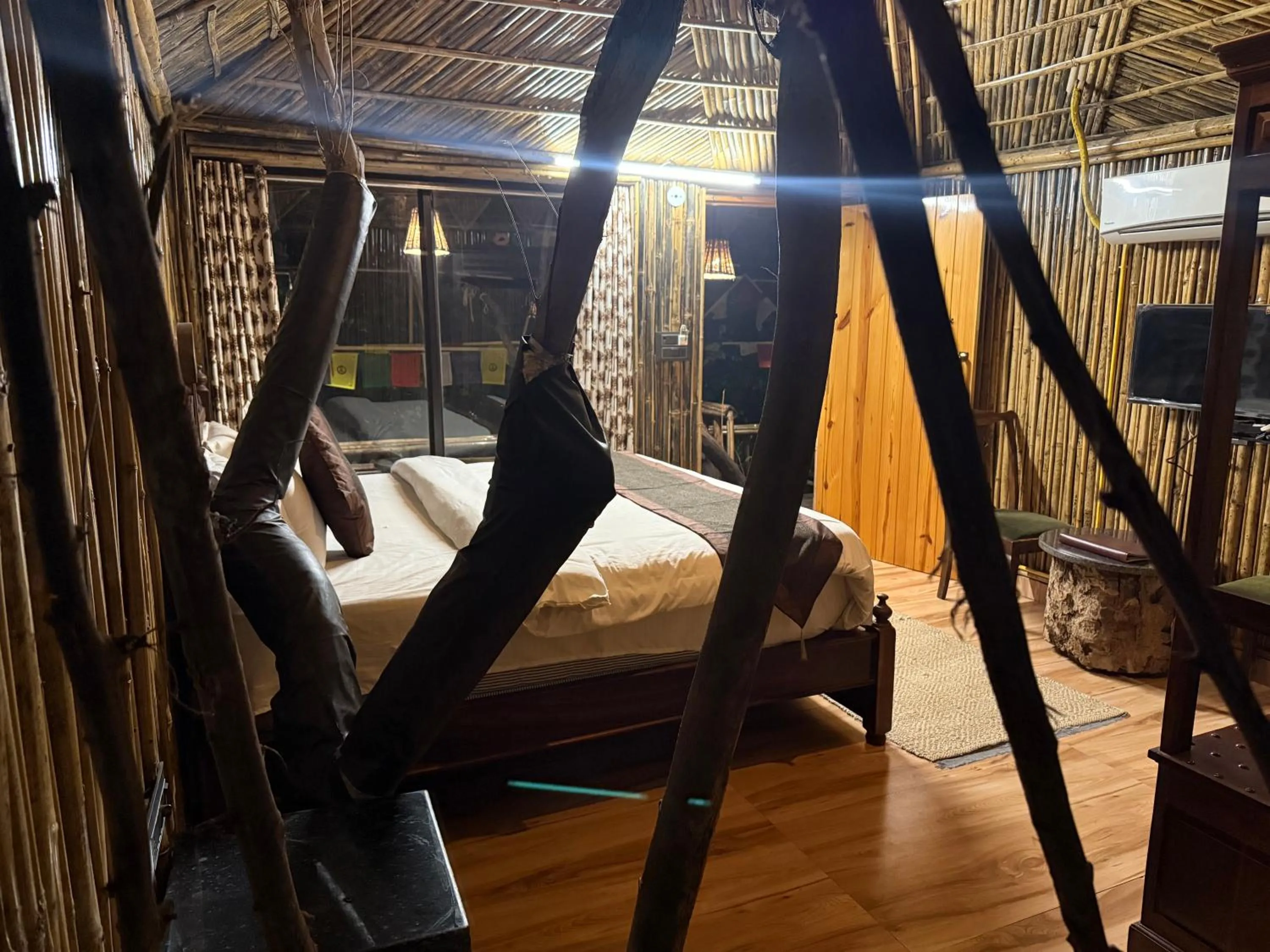 Bed in Hotel Green Heaven Resort