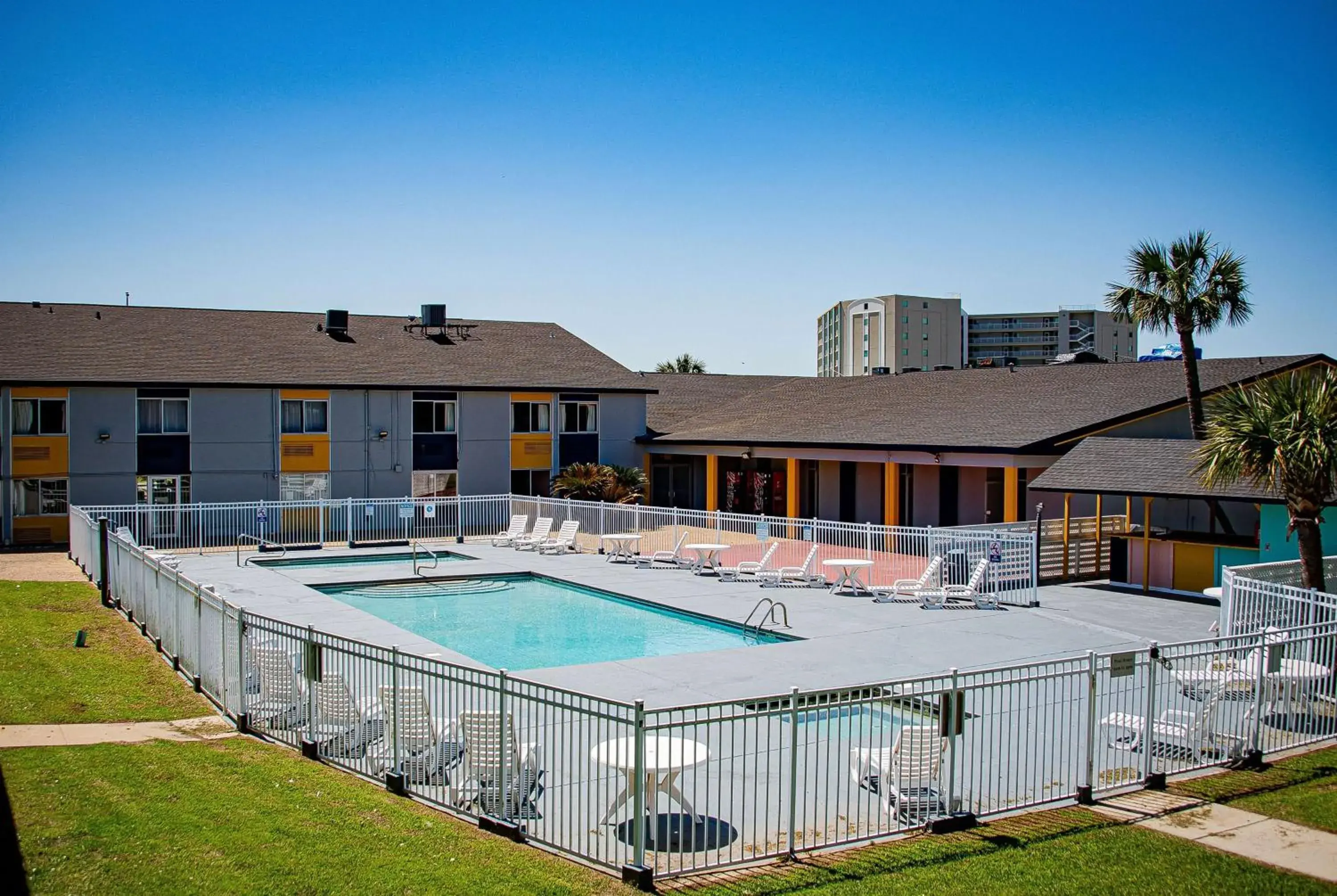 Pool view in Super 8 by Wyndham Biloxi Pool view in Super 8 by Wyndham Biloxi
