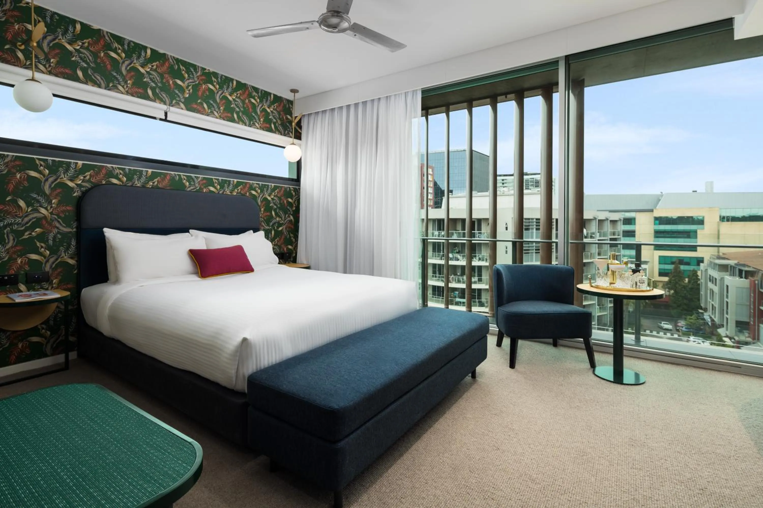 Photo of the whole room, Bed in Ovolo Brisbane Fortitude Valley, a Wyndham Hotel