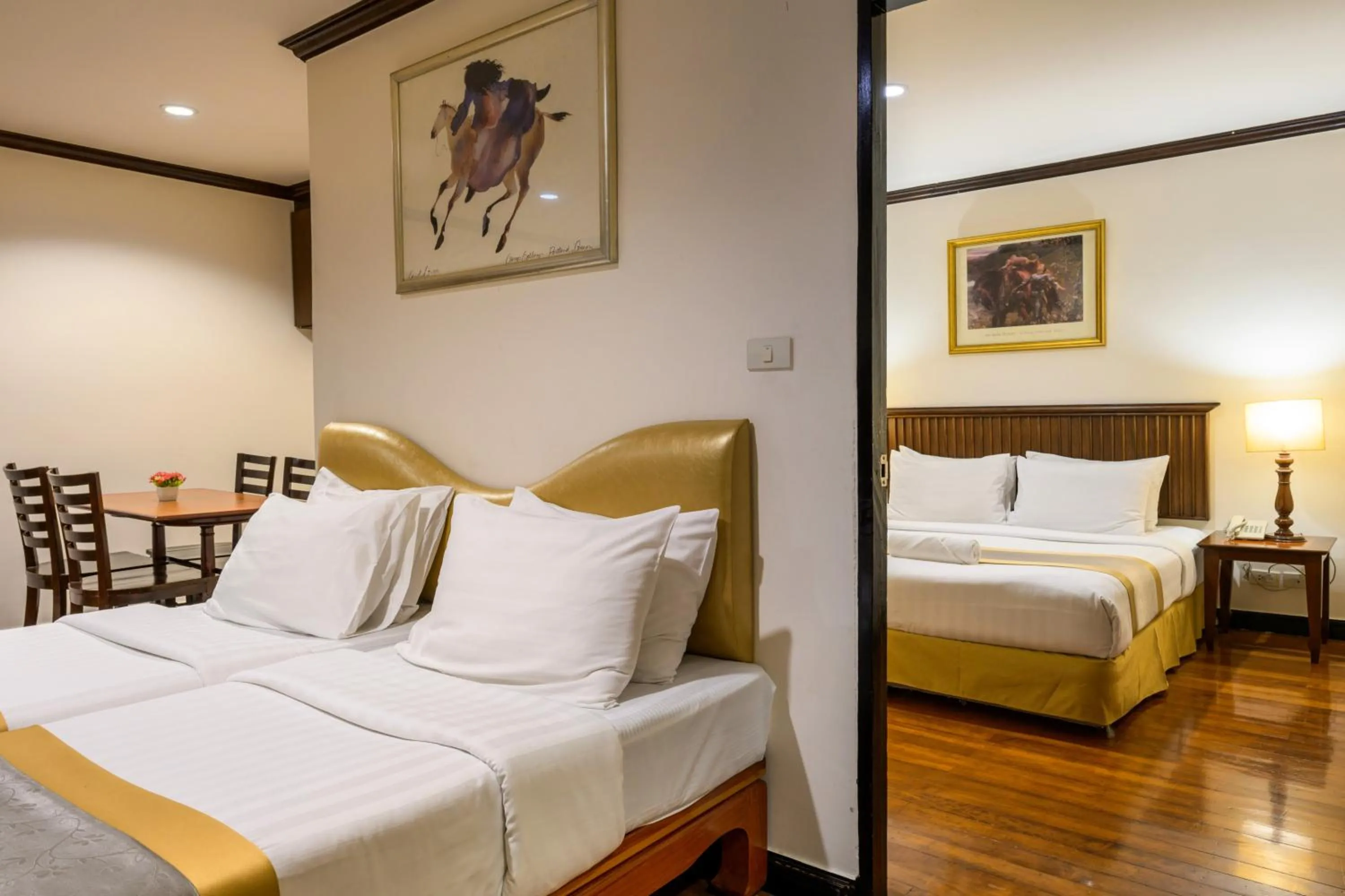 Bed in The Victory Residences Bangkok