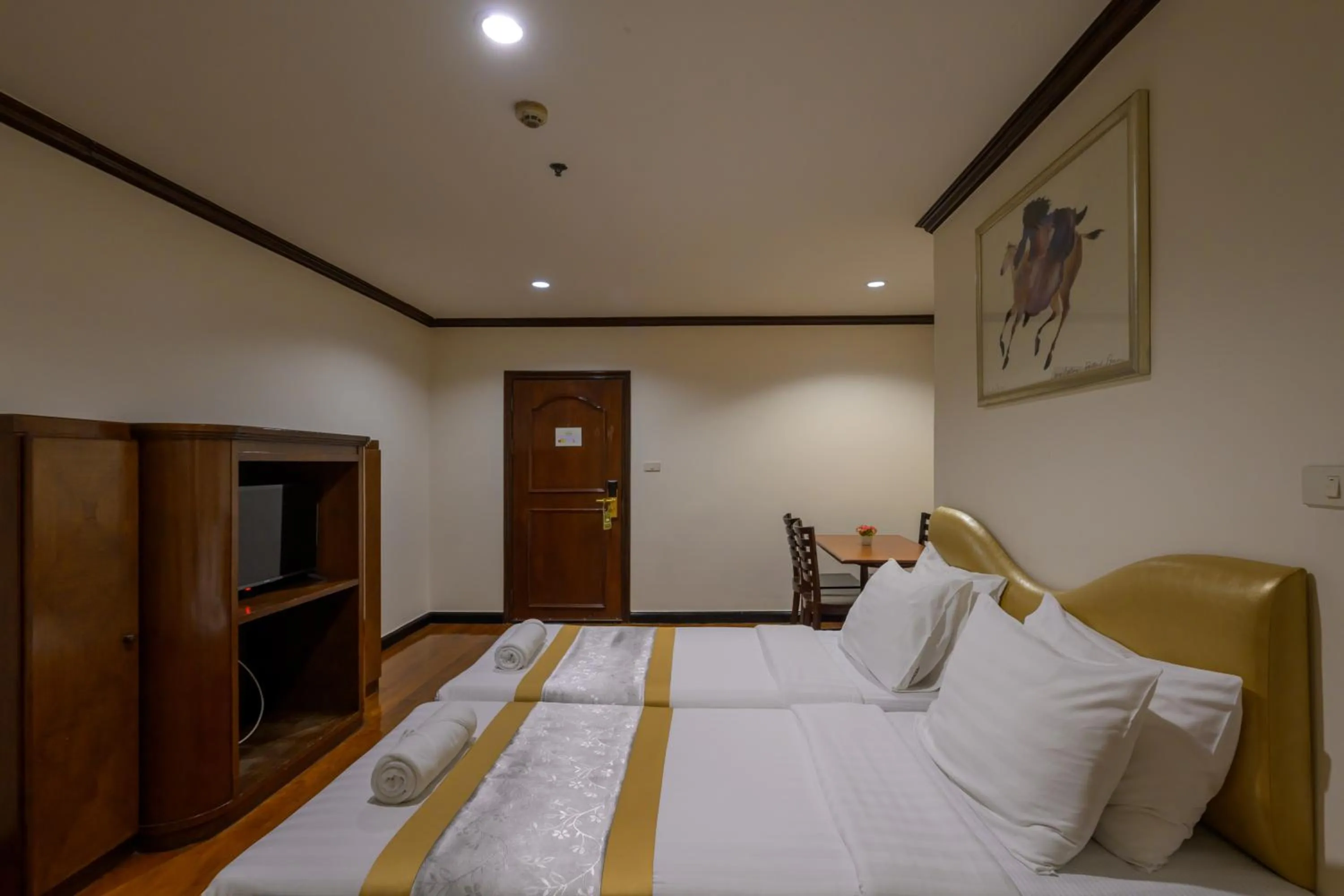 Bed in The Victory Residences Bangkok