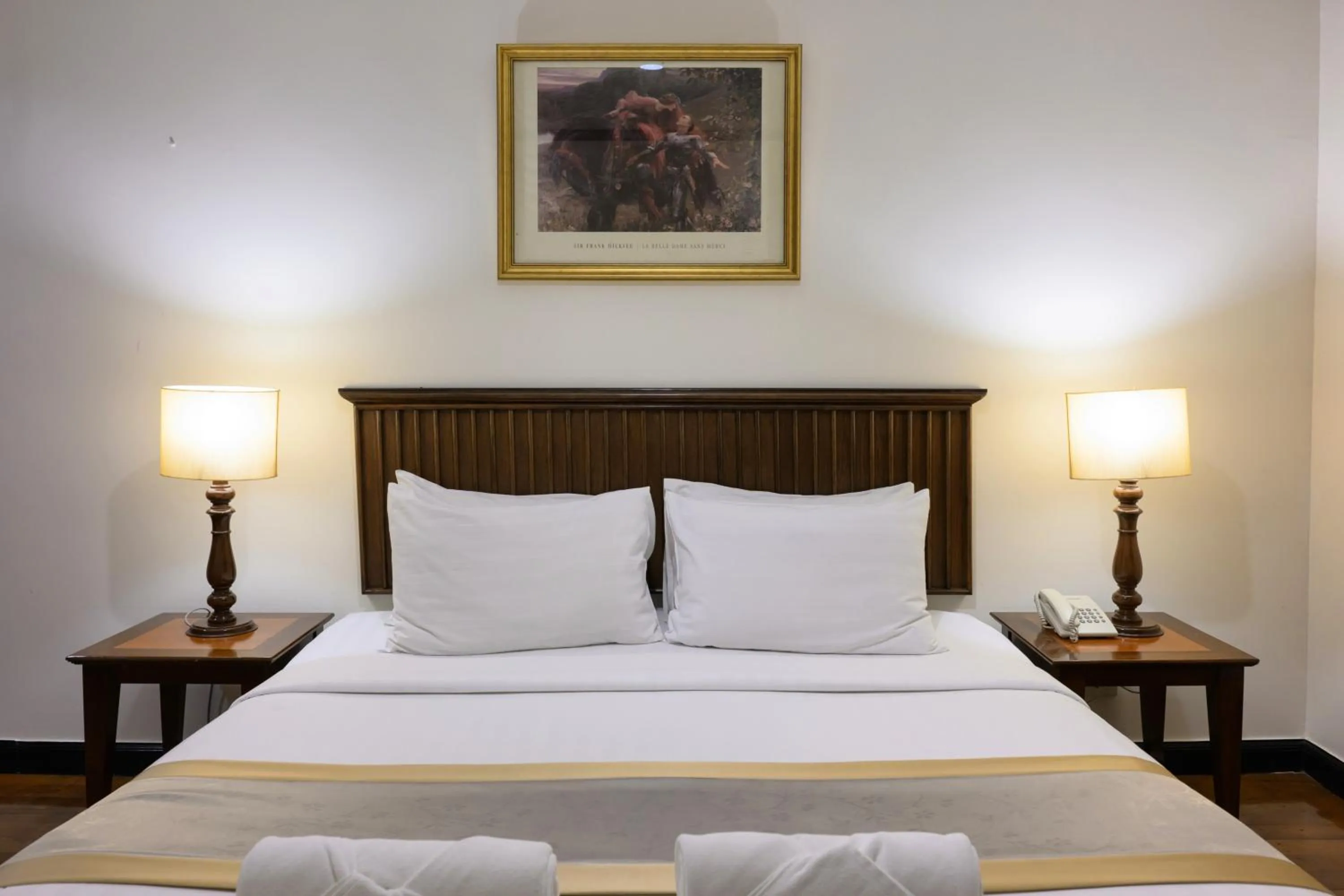 Bed in The Victory Residences Bangkok