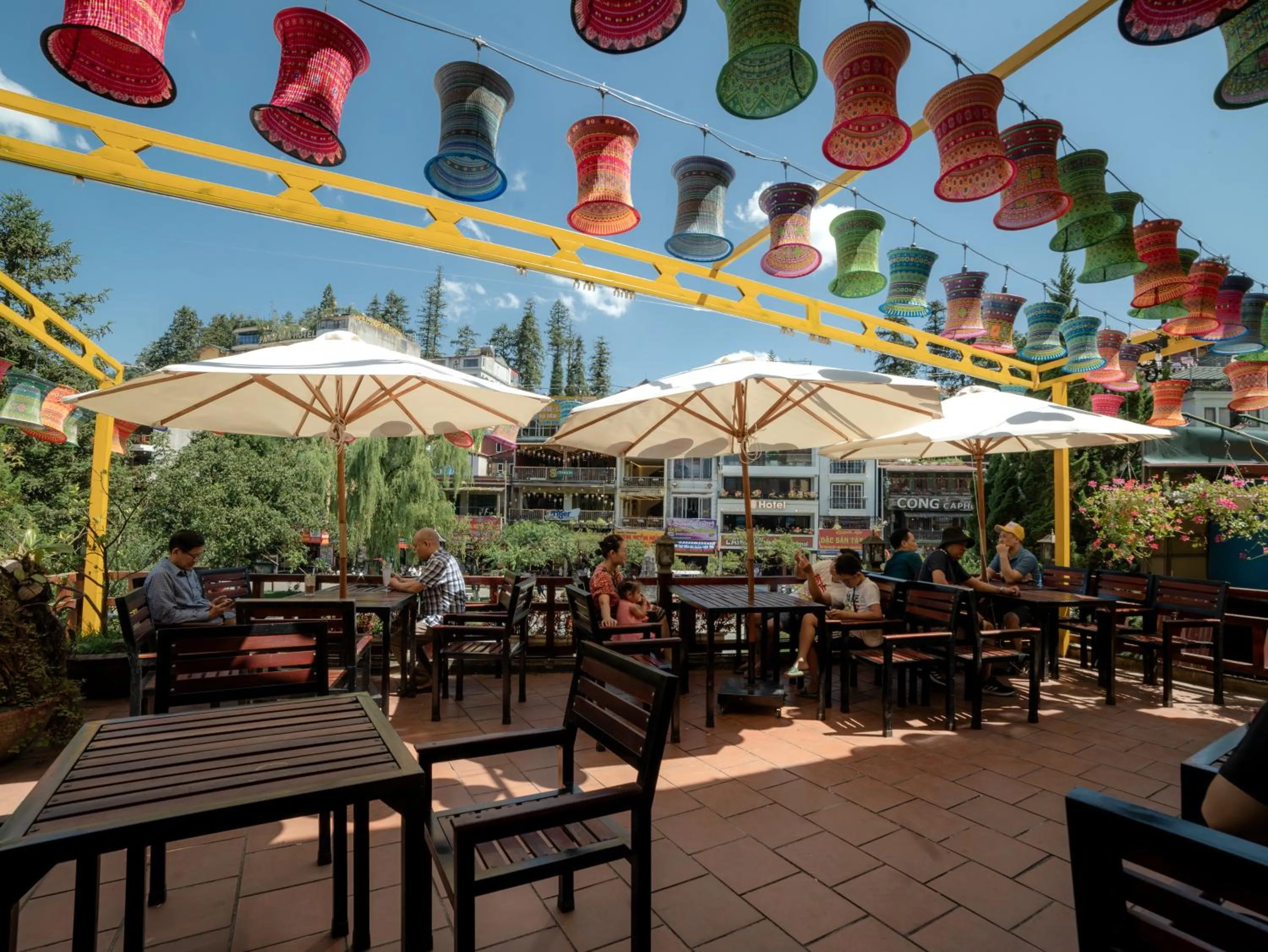 Decorative detail in Ladybird Boutique Hotel