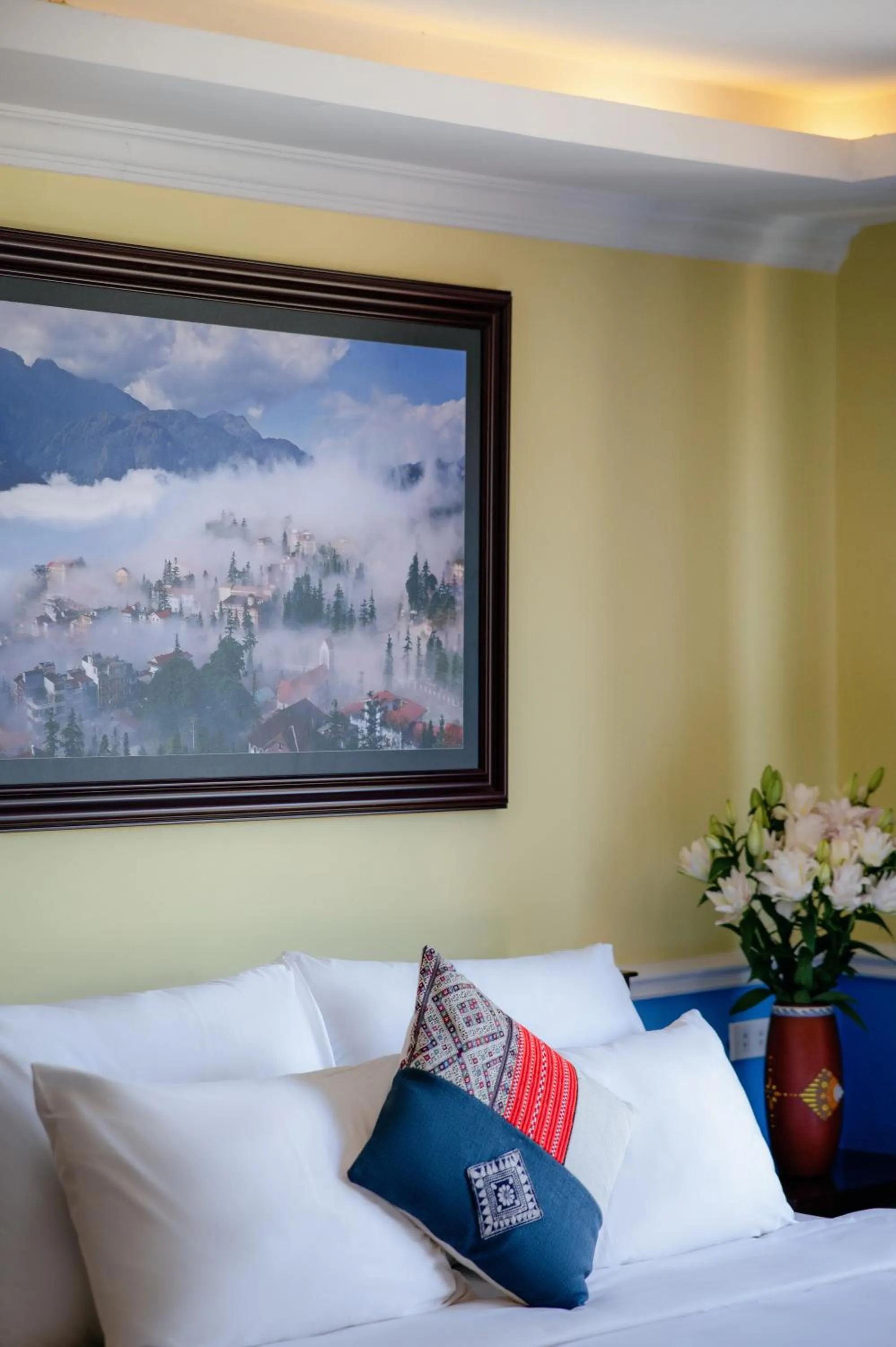 Decorative detail, Bed in Ladybird Boutique Hotel