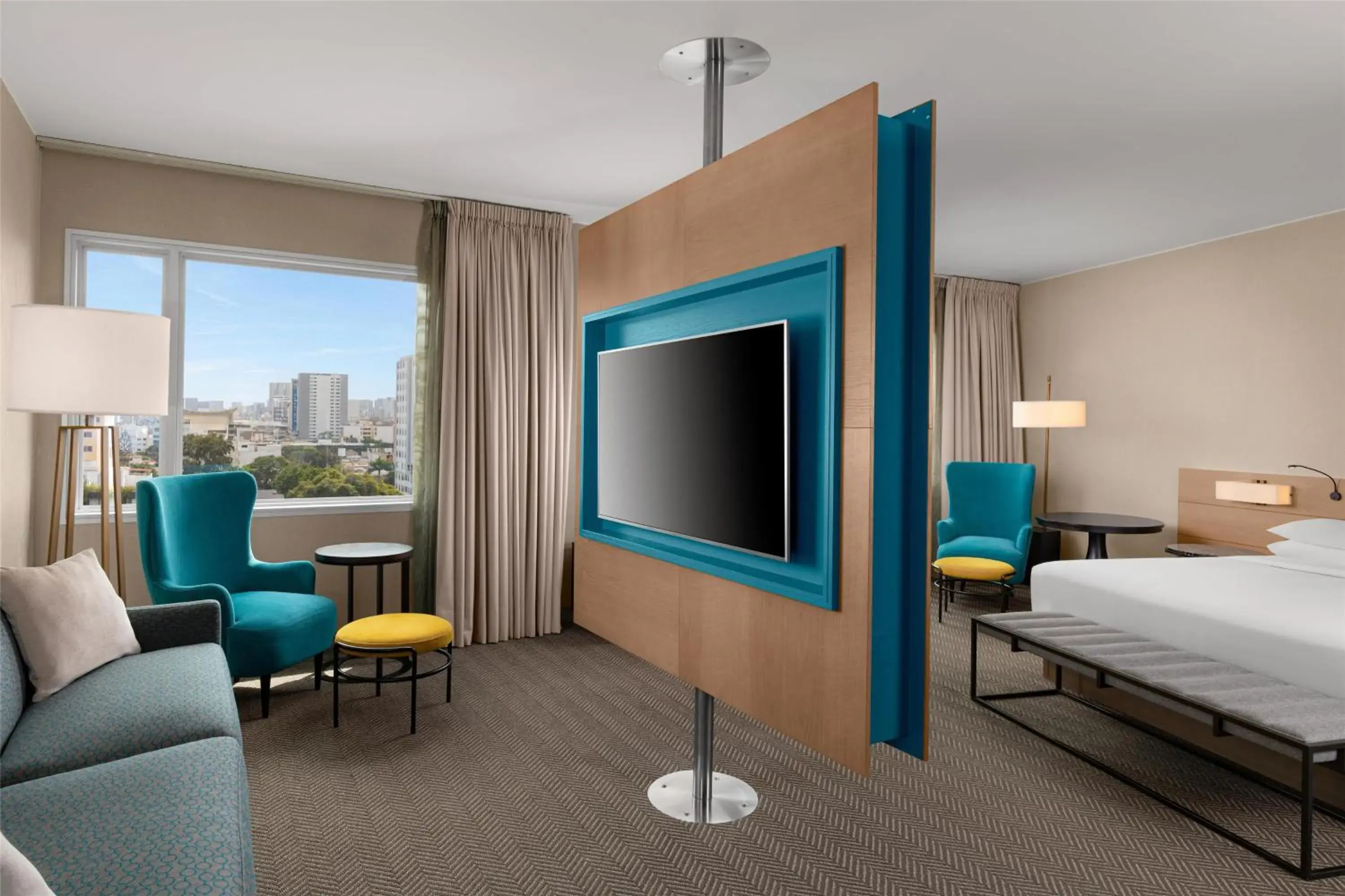 Photo of the whole room, Bed in Hyatt Centric San Isidro Lima Photo of the whole room, Bed in Hyatt Centric San Isidro Lima