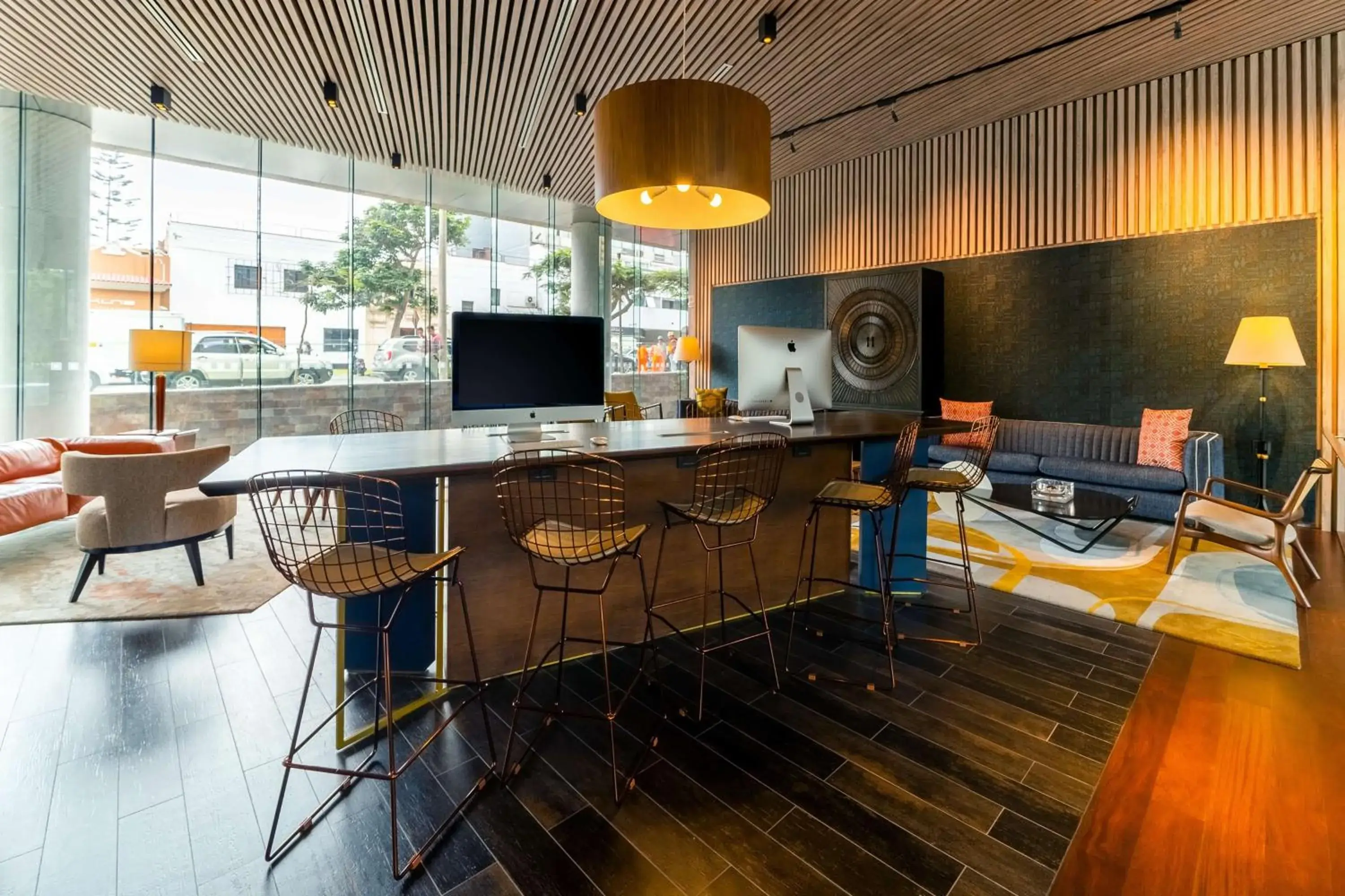 Lobby or reception in Hyatt Centric San Isidro Lima Lobby or reception in Hyatt Centric San Isidro Lima