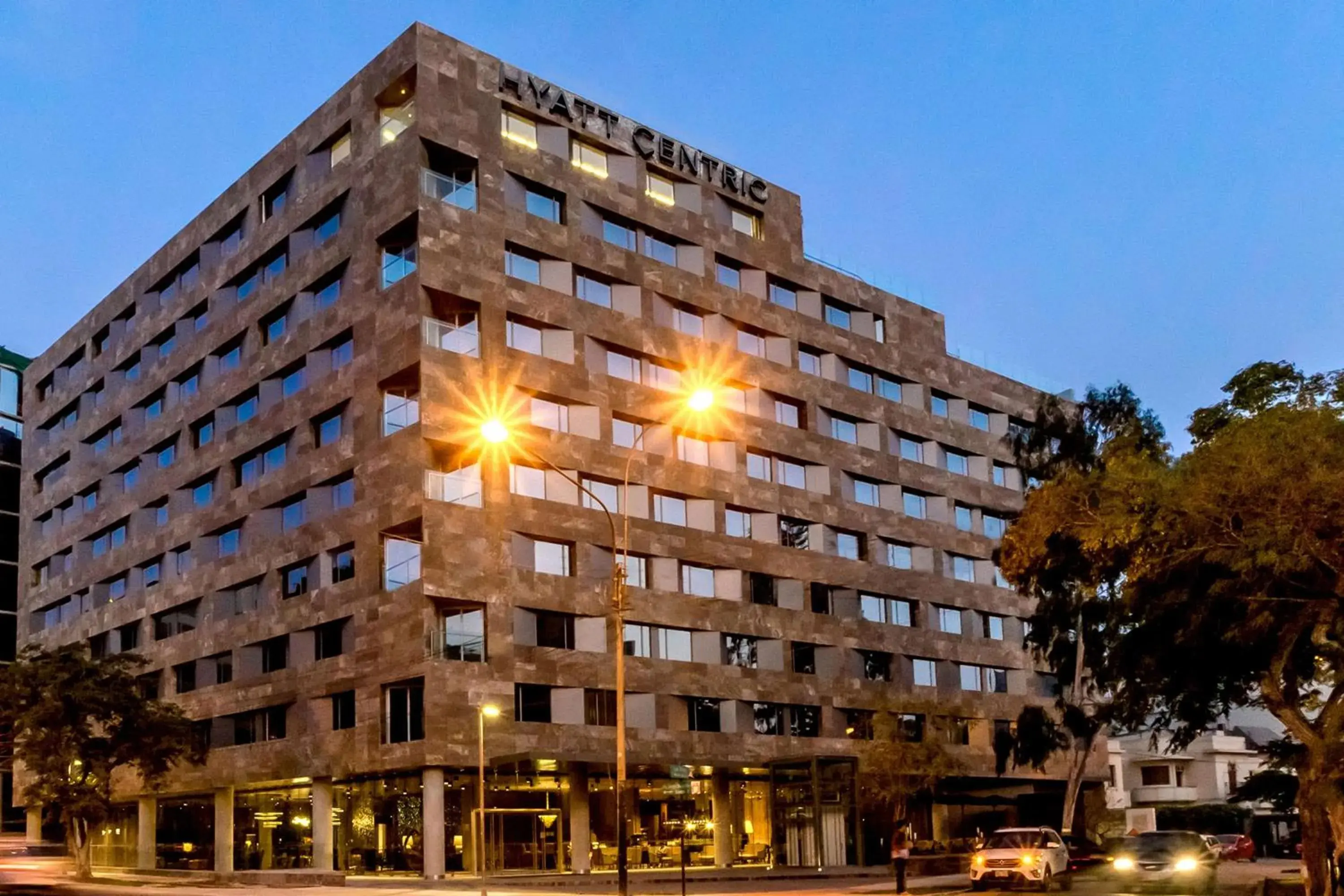 Property building in Hyatt Centric San Isidro Lima Property building in Hyatt Centric San Isidro Lima