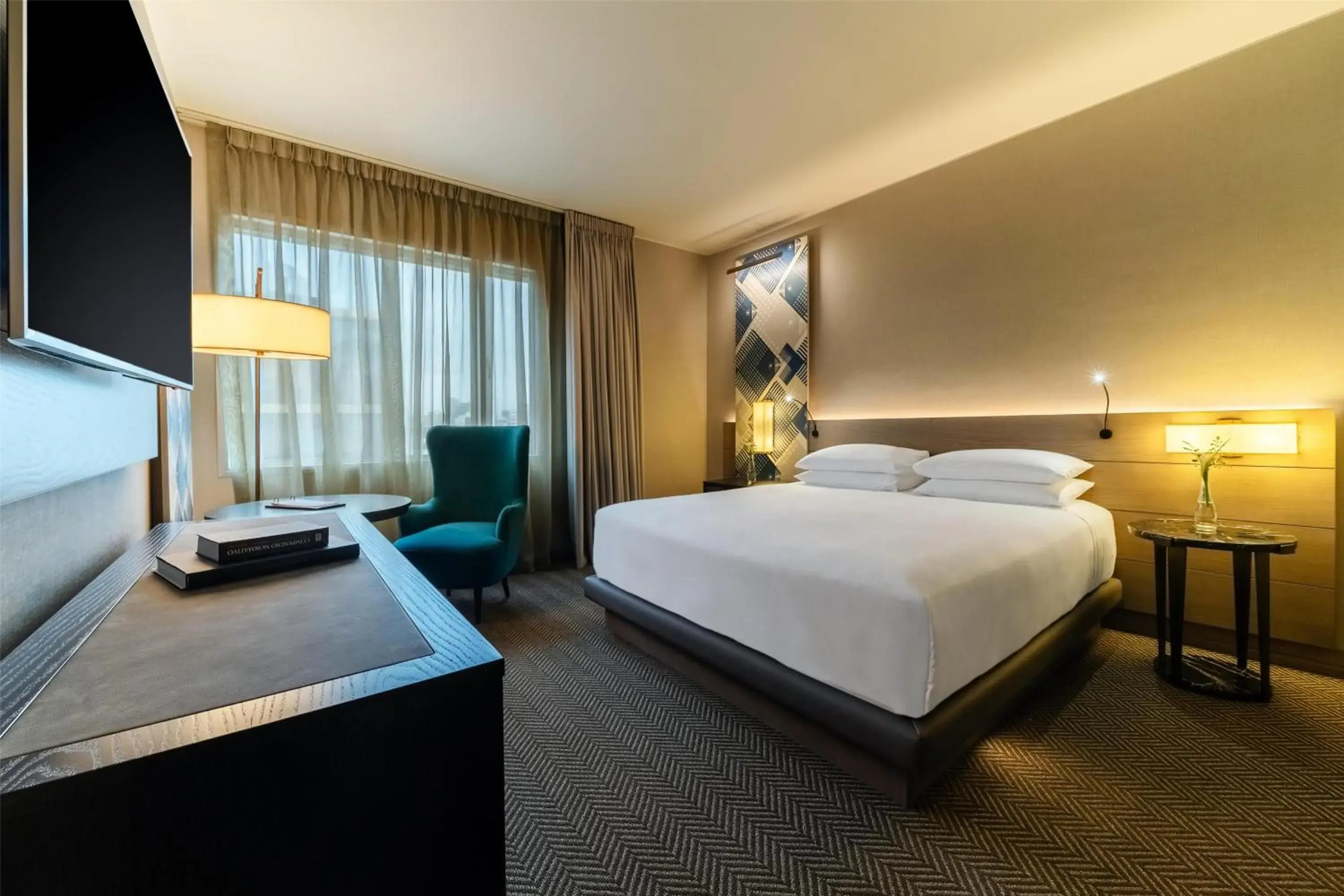 Bedroom, Bed in Hyatt Centric San Isidro Lima Bedroom, Bed in Hyatt Centric San Isidro Lima