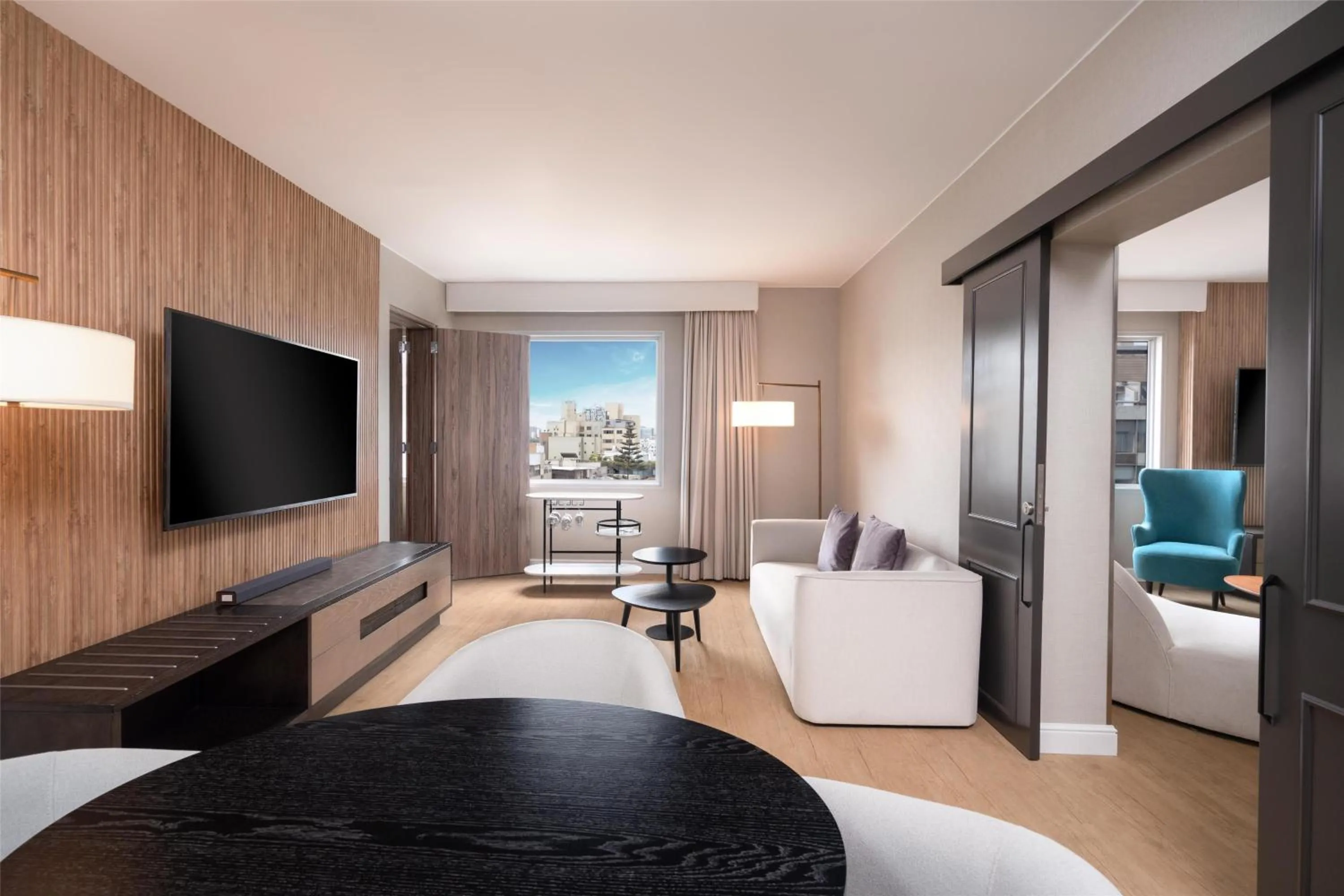 Photo of the whole room, Bed in Hyatt Centric San Isidro Lima