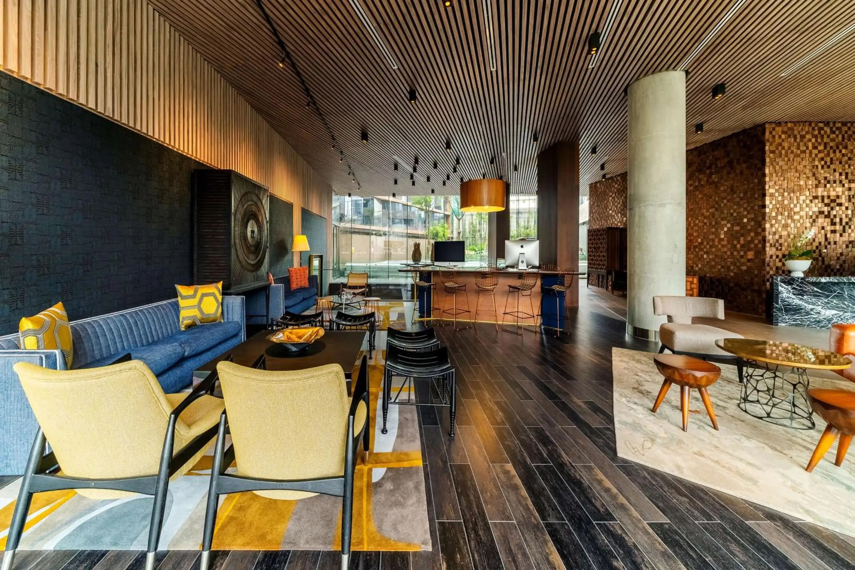 Lobby or reception in Hyatt Centric San Isidro Lima Lobby or reception in Hyatt Centric San Isidro Lima