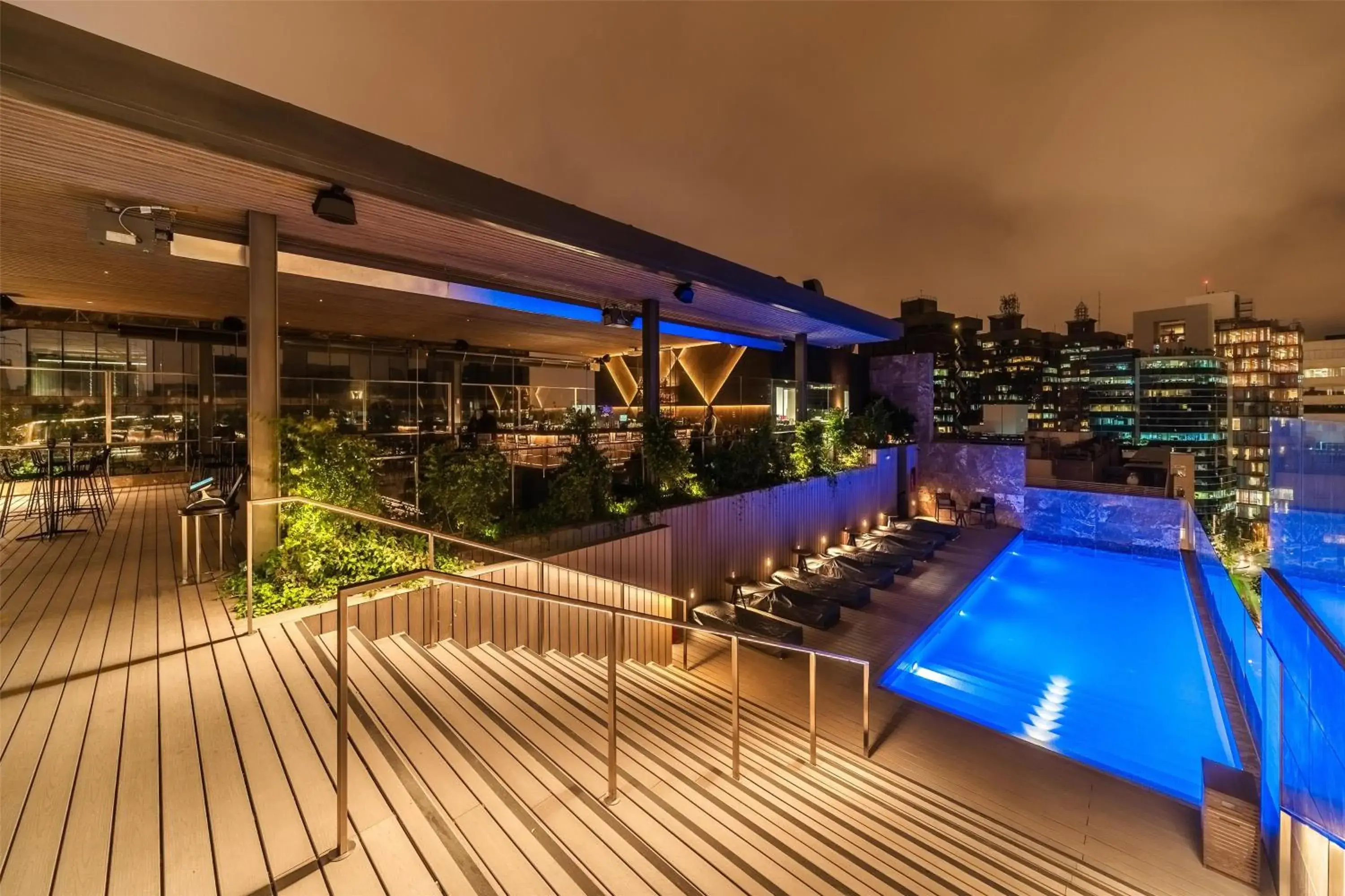 Swimming pool in Hyatt Centric San Isidro Lima Swimming pool in Hyatt Centric San Isidro Lima