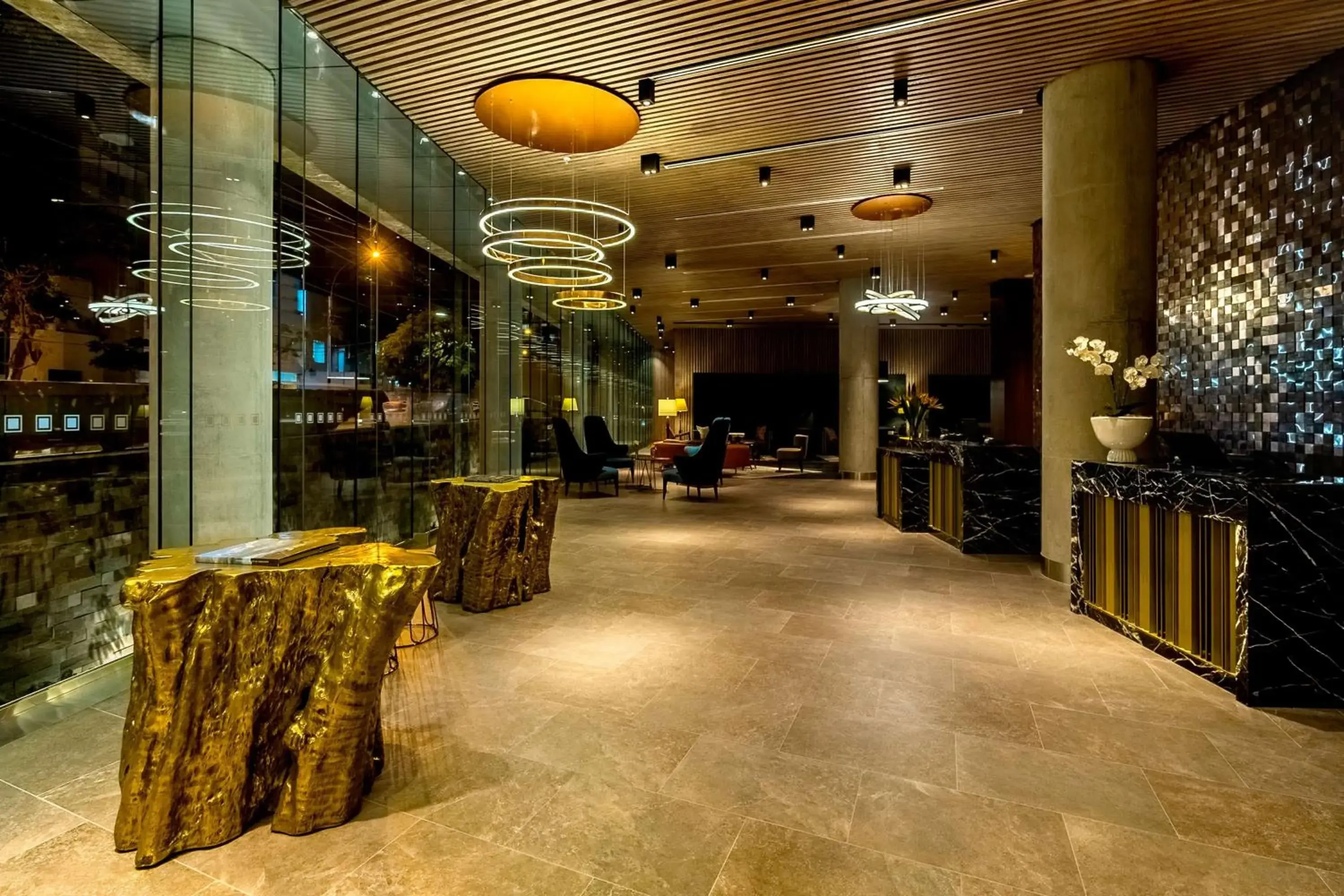 Lobby or reception in Hyatt Centric San Isidro Lima Lobby or reception in Hyatt Centric San Isidro Lima