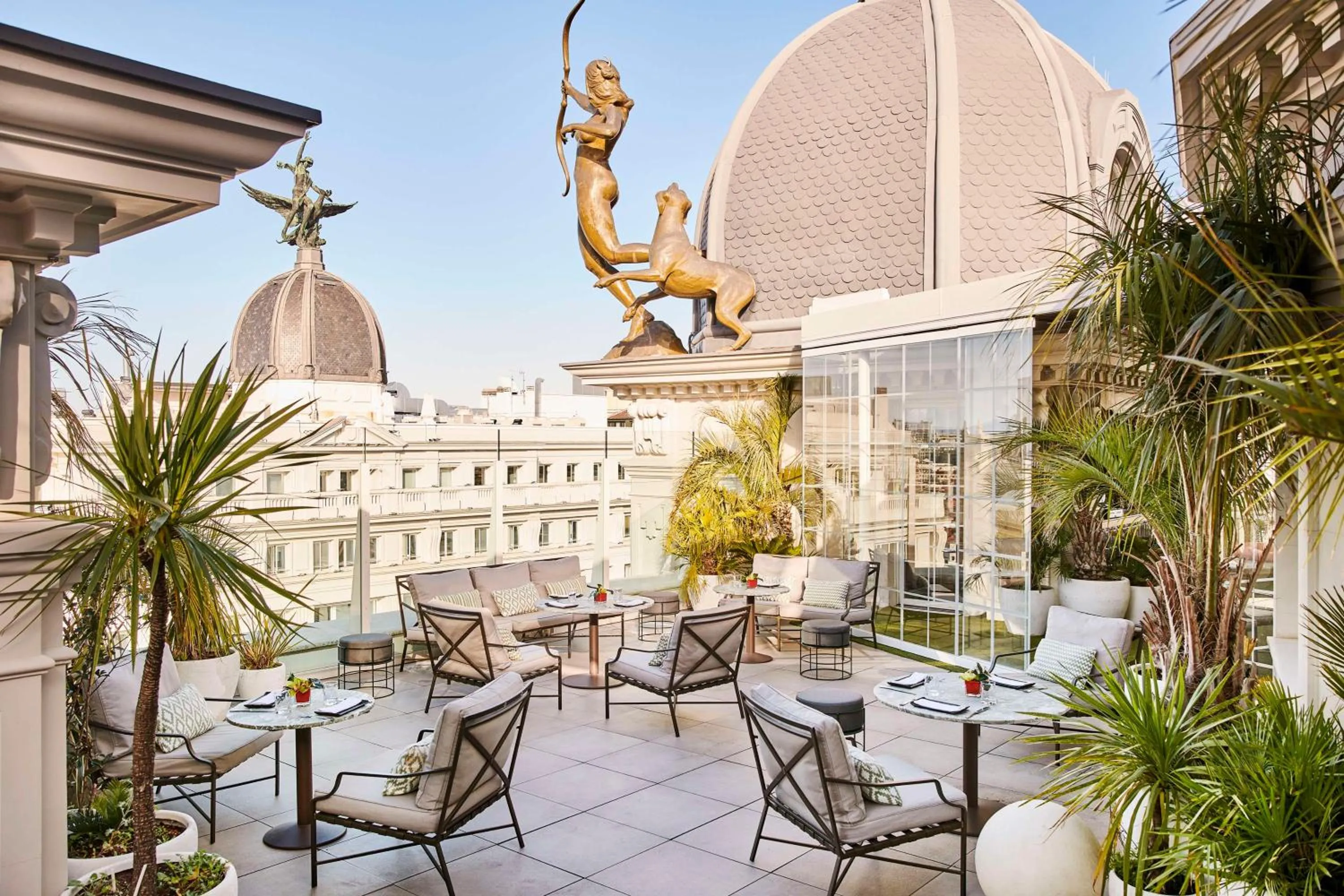 Patio in Hyatt Centric Gran Via Madrid