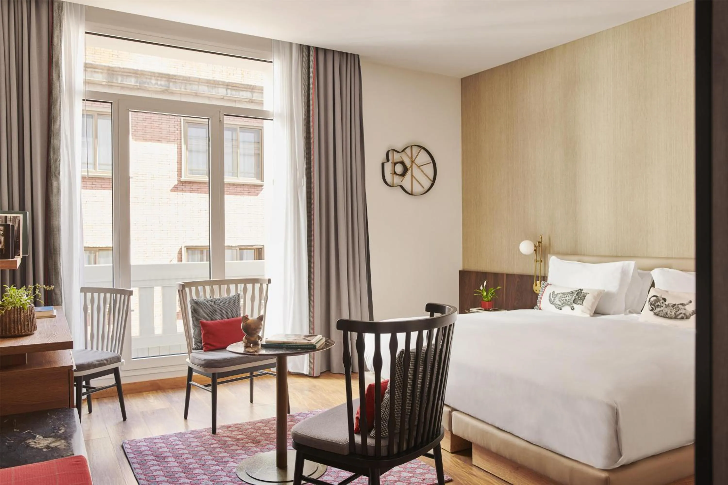 Bedroom, Bed in Hyatt Centric Gran Via Madrid