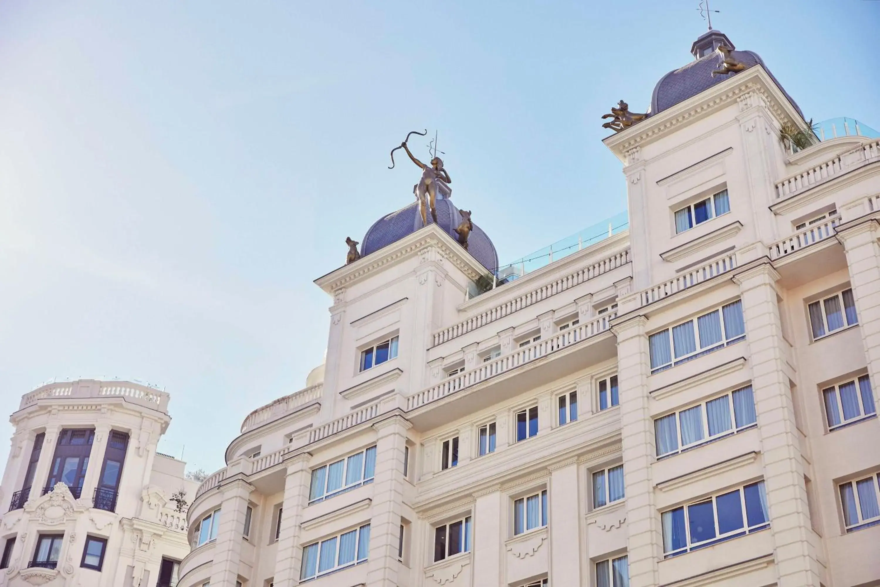 Property building in Hyatt Centric Gran Via Madrid Property building in Hyatt Centric Gran Via Madrid