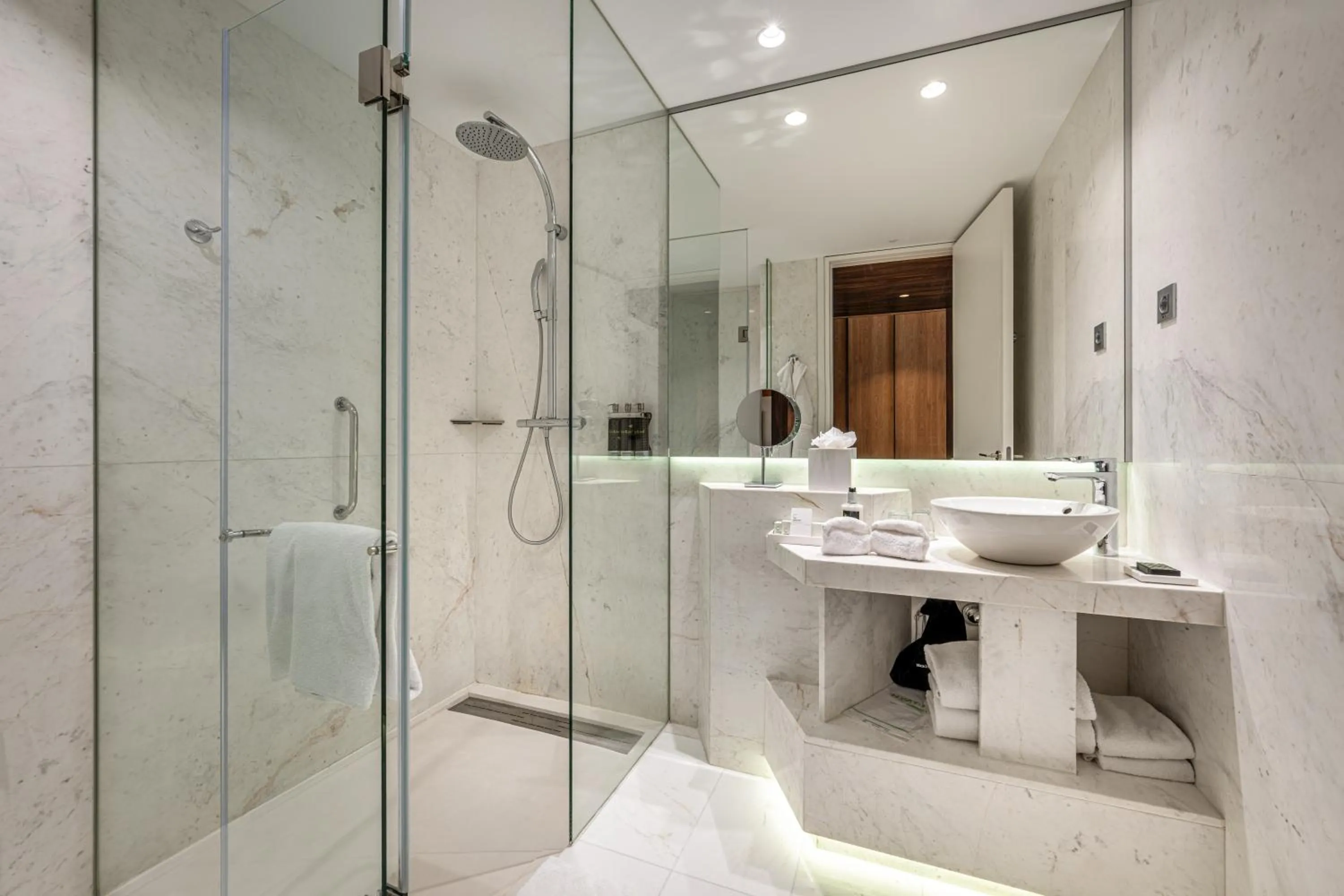 Shower in Hyatt Centric Gran Via Madrid