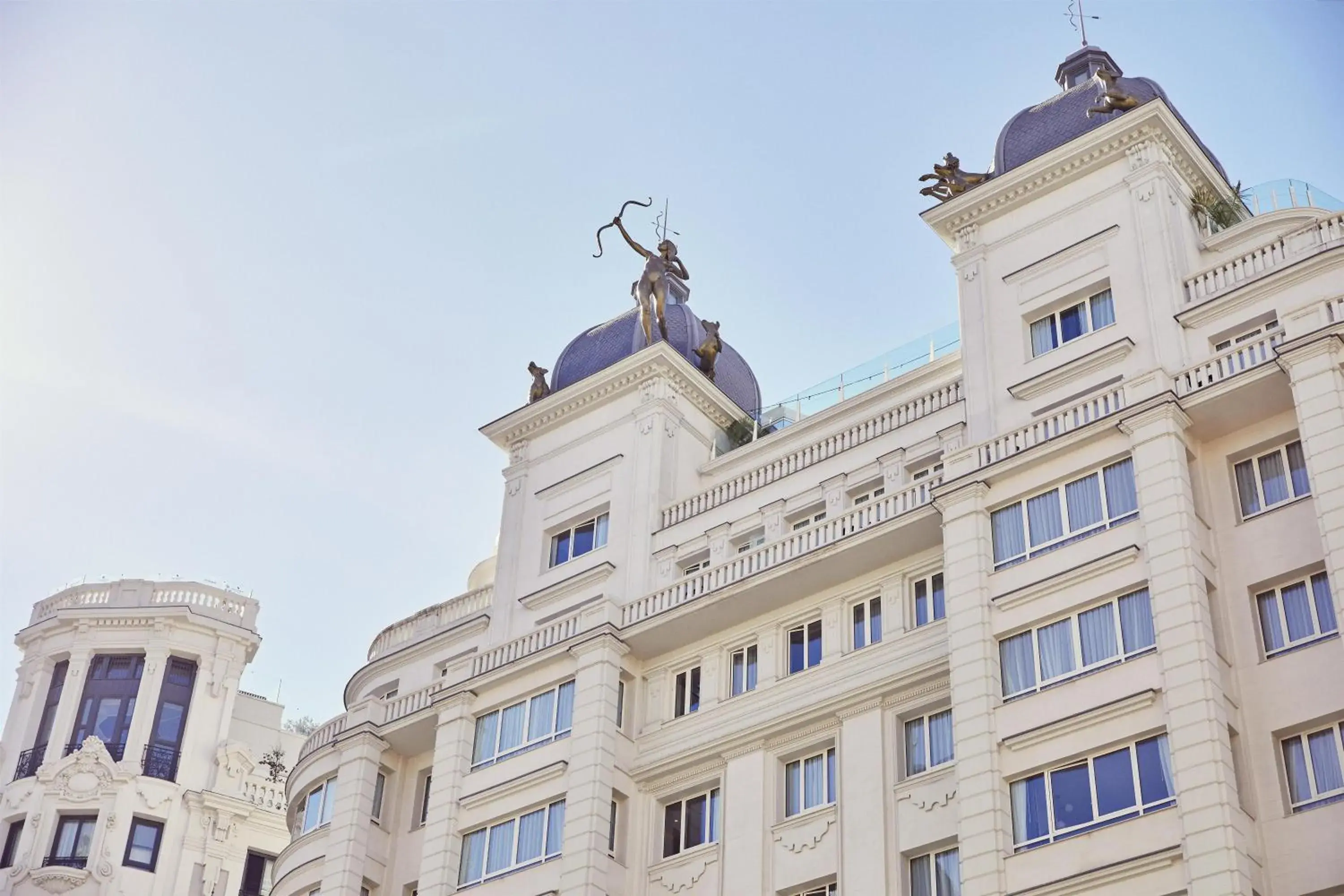 Property building in Hyatt Centric Gran Via Madrid Property building in Hyatt Centric Gran Via Madrid