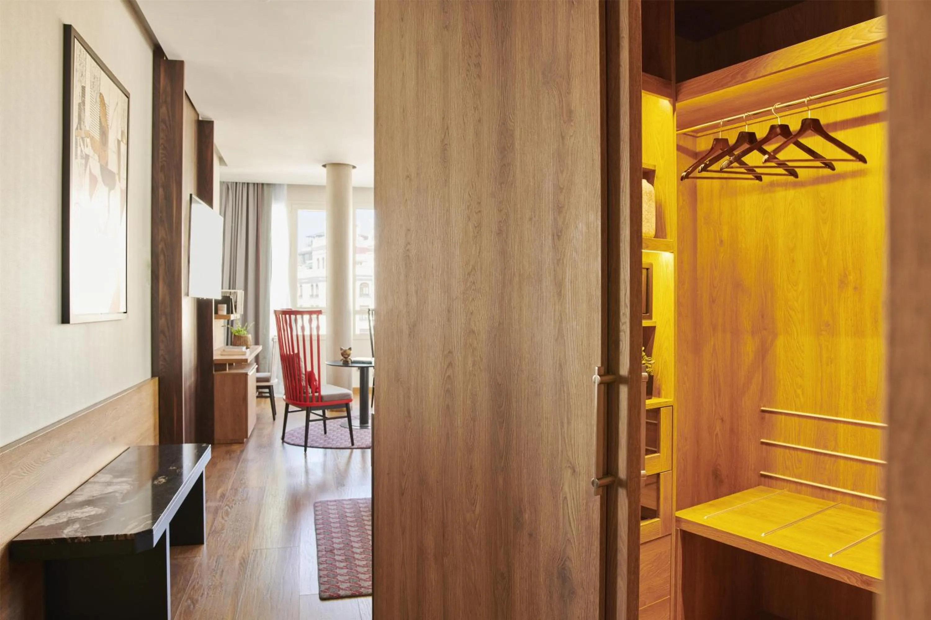 Photo of the whole room in Hyatt Centric Gran Via Madrid