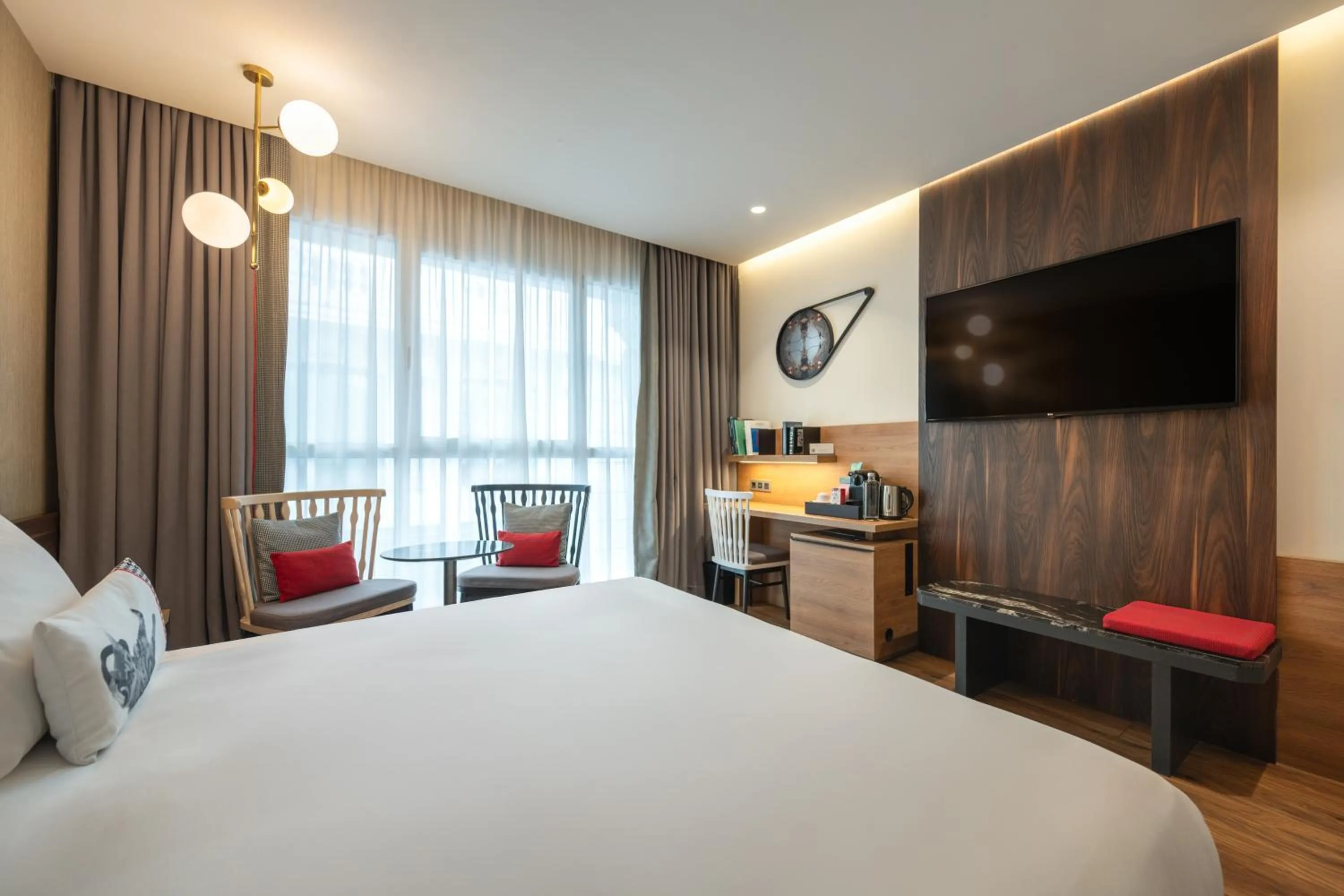 Bed in Hyatt Centric Gran Via Madrid